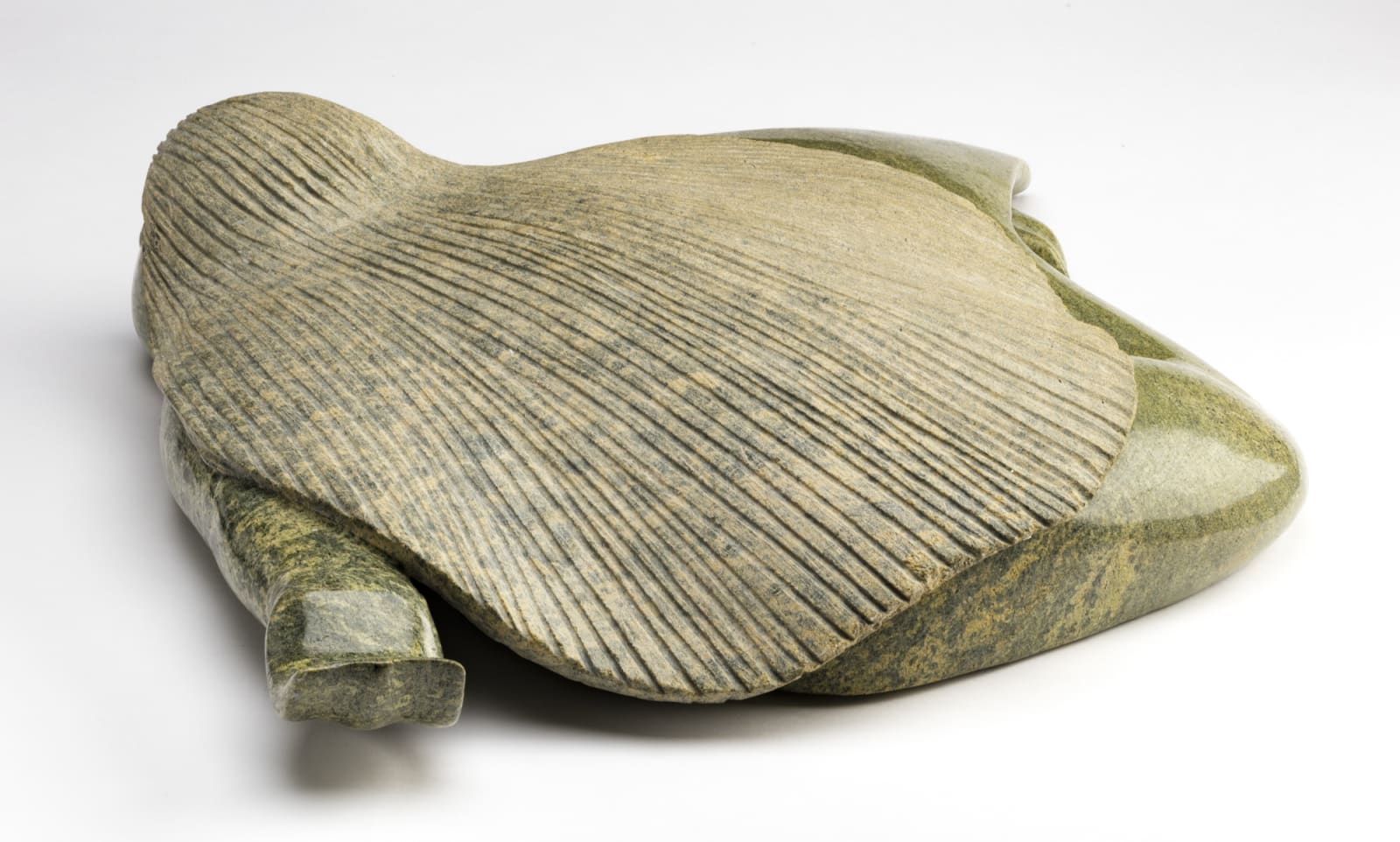 OVILOO TUNNILLIE, R.C.A. (1949-2014) KINNGAIT (CAPE DORSET), Swimming Sedna, 1998