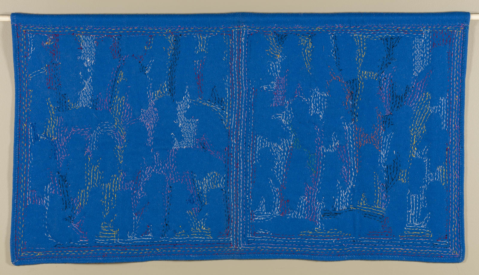 ANNIE TAIPANAK (1931-) QAMANI'TUAQ (BAKER LAKE), Untitled (People and Animals), c. late 1990s