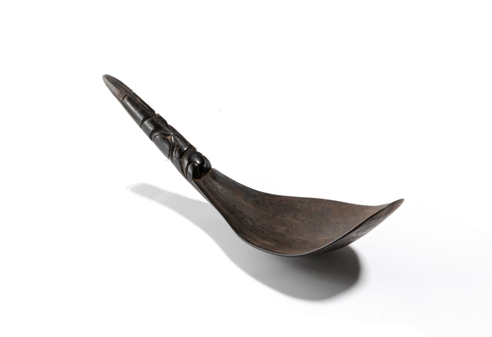UNIDENTIFIED COAST TSIMSHIAN MAKER, Feast Spoon with Carved Handle