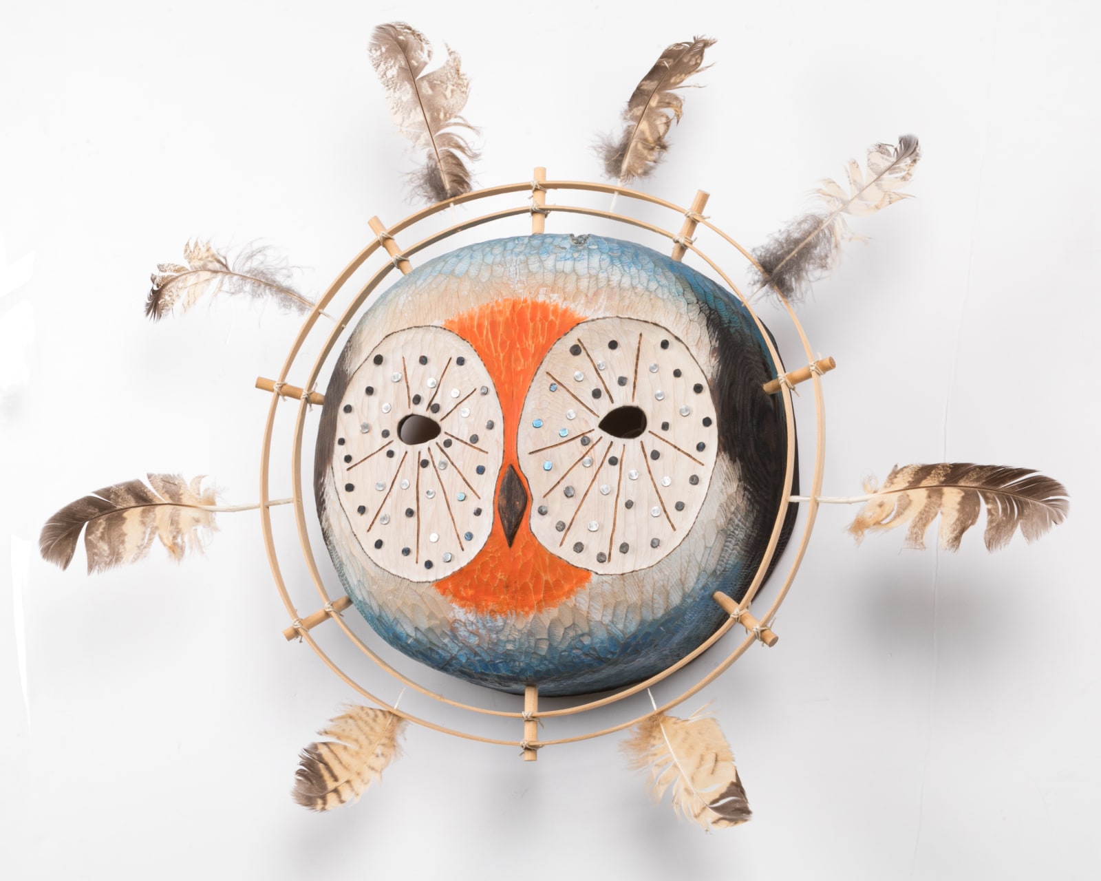 DREW MICHAEL (1984-) YU'PIK / INUPIAQ, BETHEL / EAGLE RIVER, AK, Whispering Spirit, Jan 2018