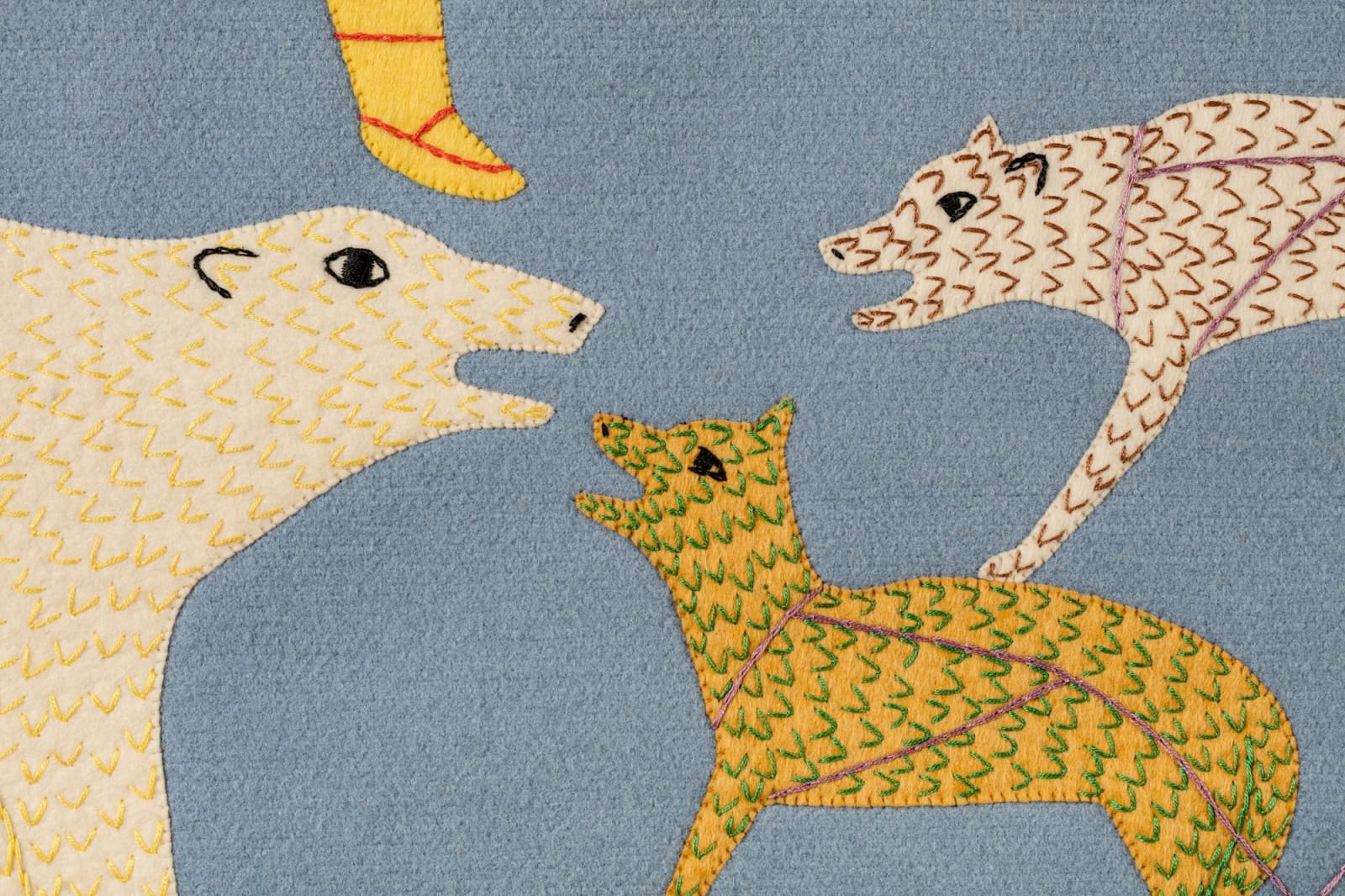 VICTORIA MAMNGUQSUALUK (1930-2016) QAMANI'TUAQ (BAKER LAKE), Untitled (Scenes of Hunting), early 1970s