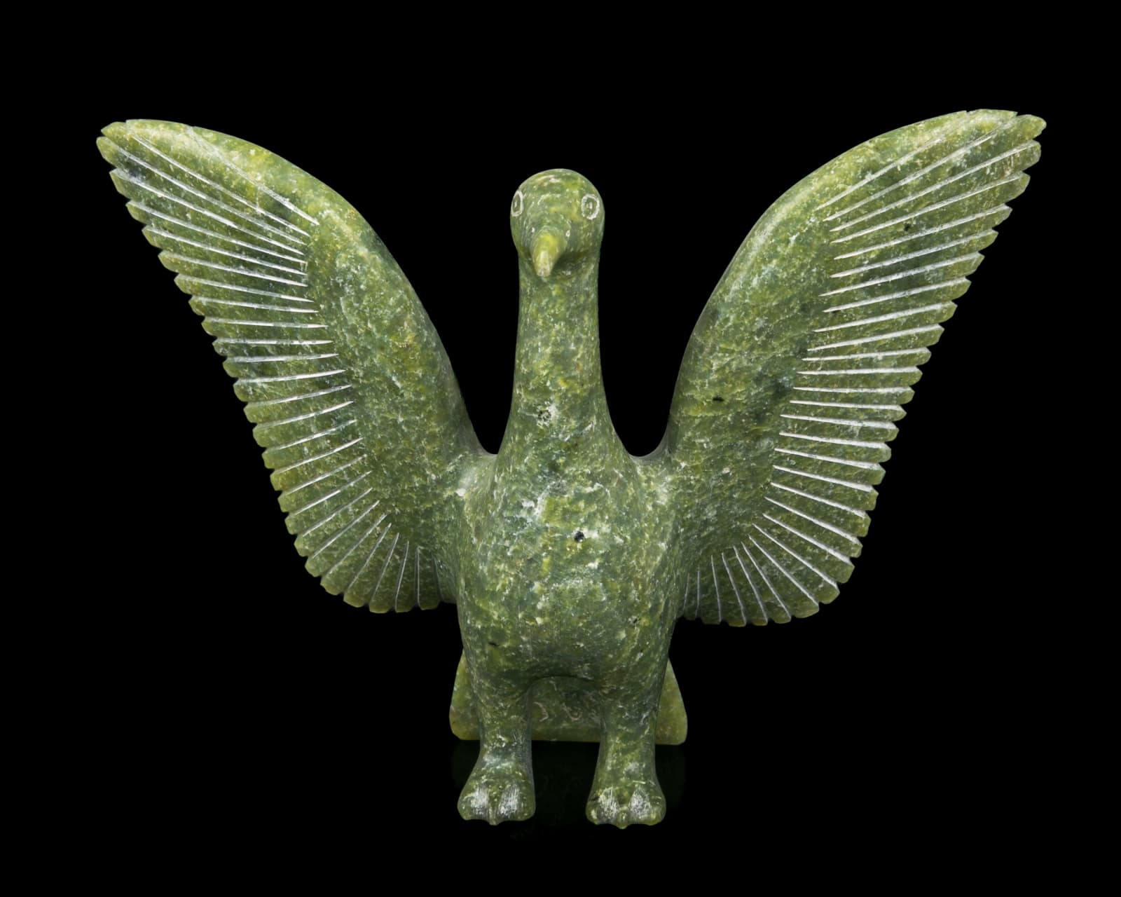 ABRAHAM ETUNGAT, R.C.A. (1911-1999) KINNGAIT (CAPE DORSET), Bird of Spring, 1977