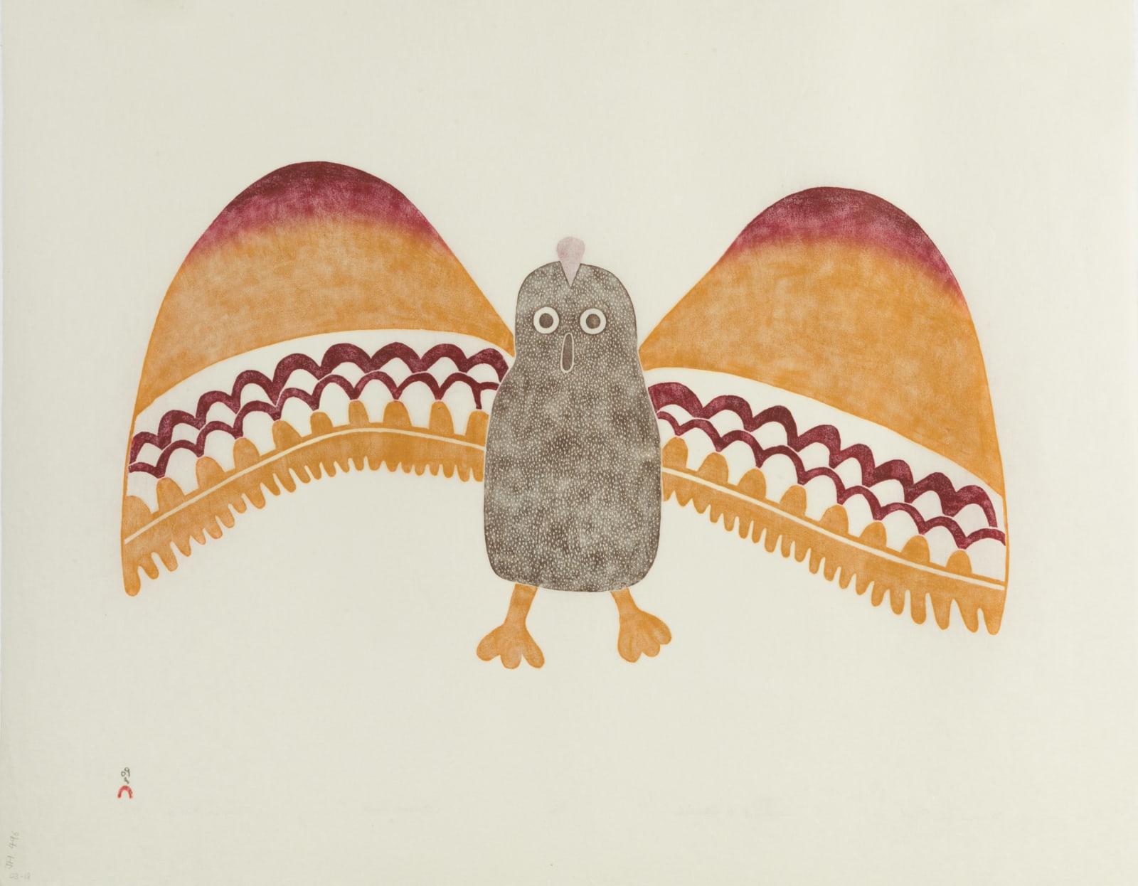 MEELIA KELLY (1940-2006) KINNGAIT (CAPE DORSET), Whimsical Bird, 2003 #18