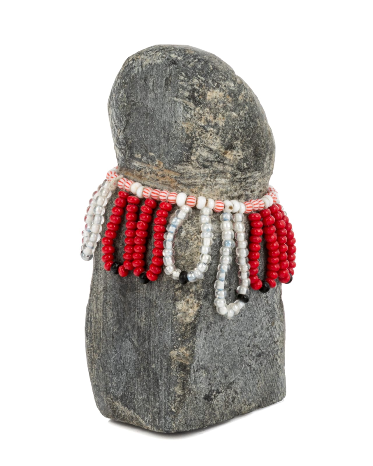 EVA TALOOKI ALIKTILUK (1927-1994) ARVIAT (ESKIMO POINT), Kneeling Woman in a Beaded Amautiq