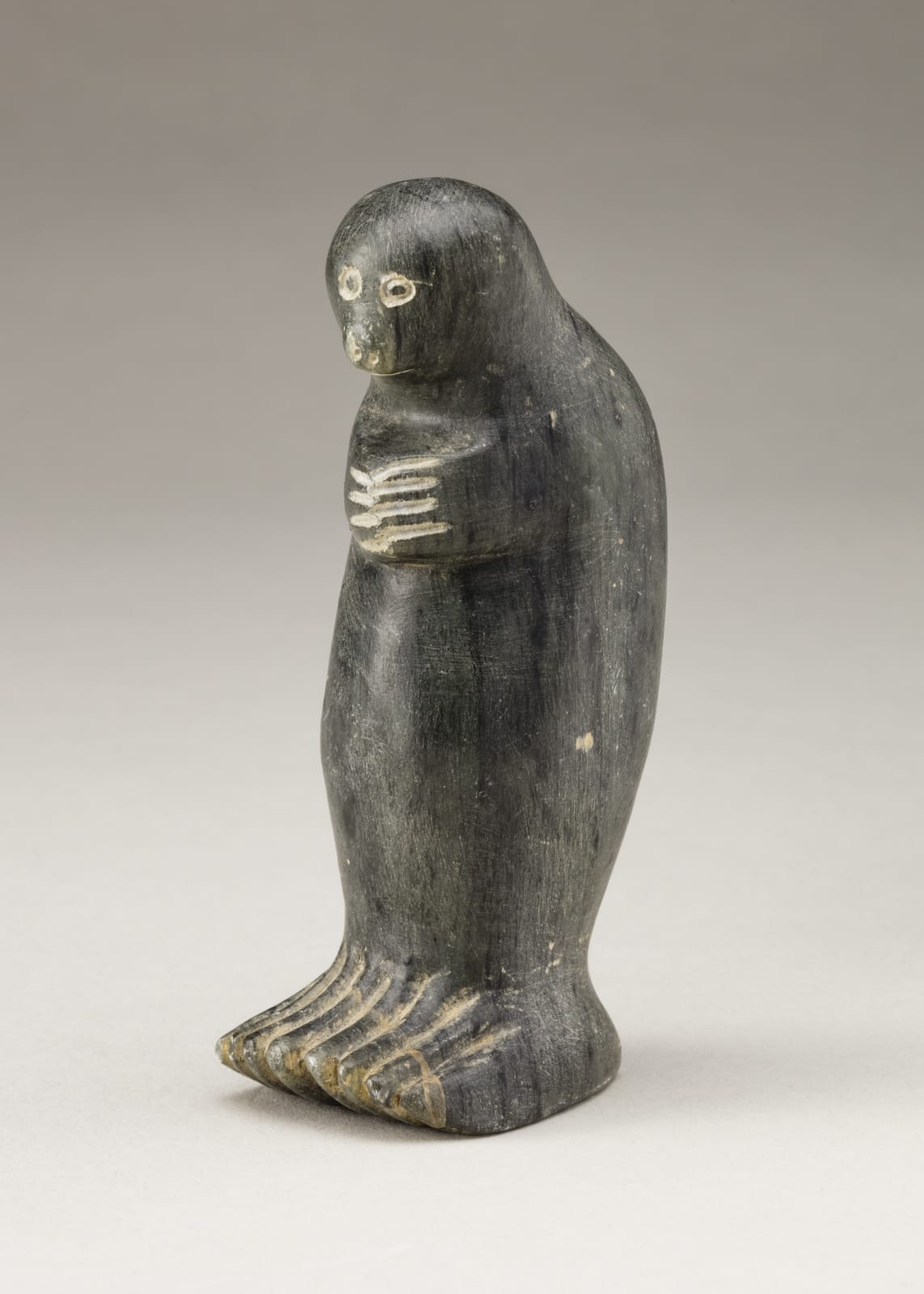 SOLOMONIE TIGULLARAQ (1924-2000) Kangiqtugaapik (Clyde River), Standing Seal , c. 1967-68