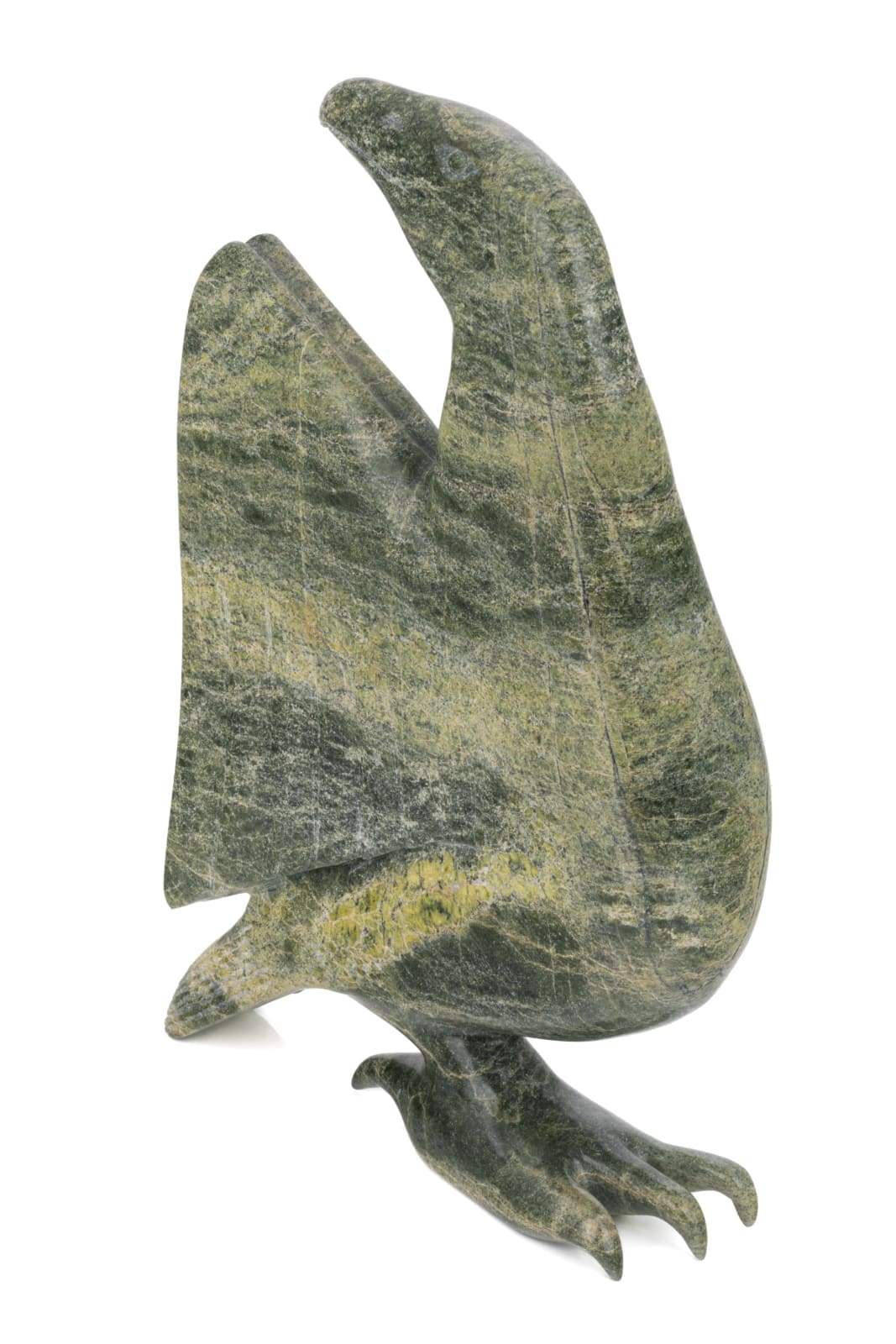 ARNAQU ASHEVAK (1956-2009) KINNGAIT (CAPE DORSET), Hawk Looking Back, 2000