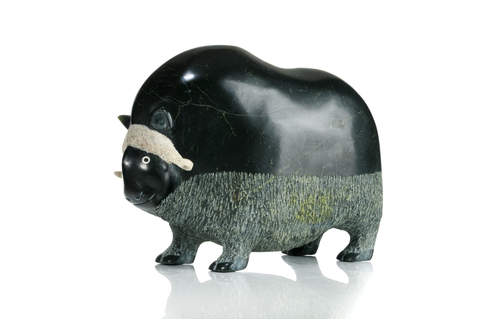 SEEPEE IPELLIE (1940-2000) IQALUIT (FROBISHER BAY), Muskox, 1987