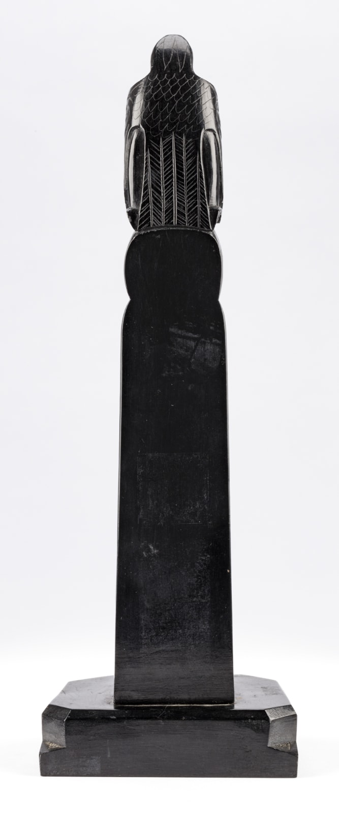 RUFUS MOODY, C.M. (1923-1998) SKIDEGATE, B.C., Model Totem Pole, 1961