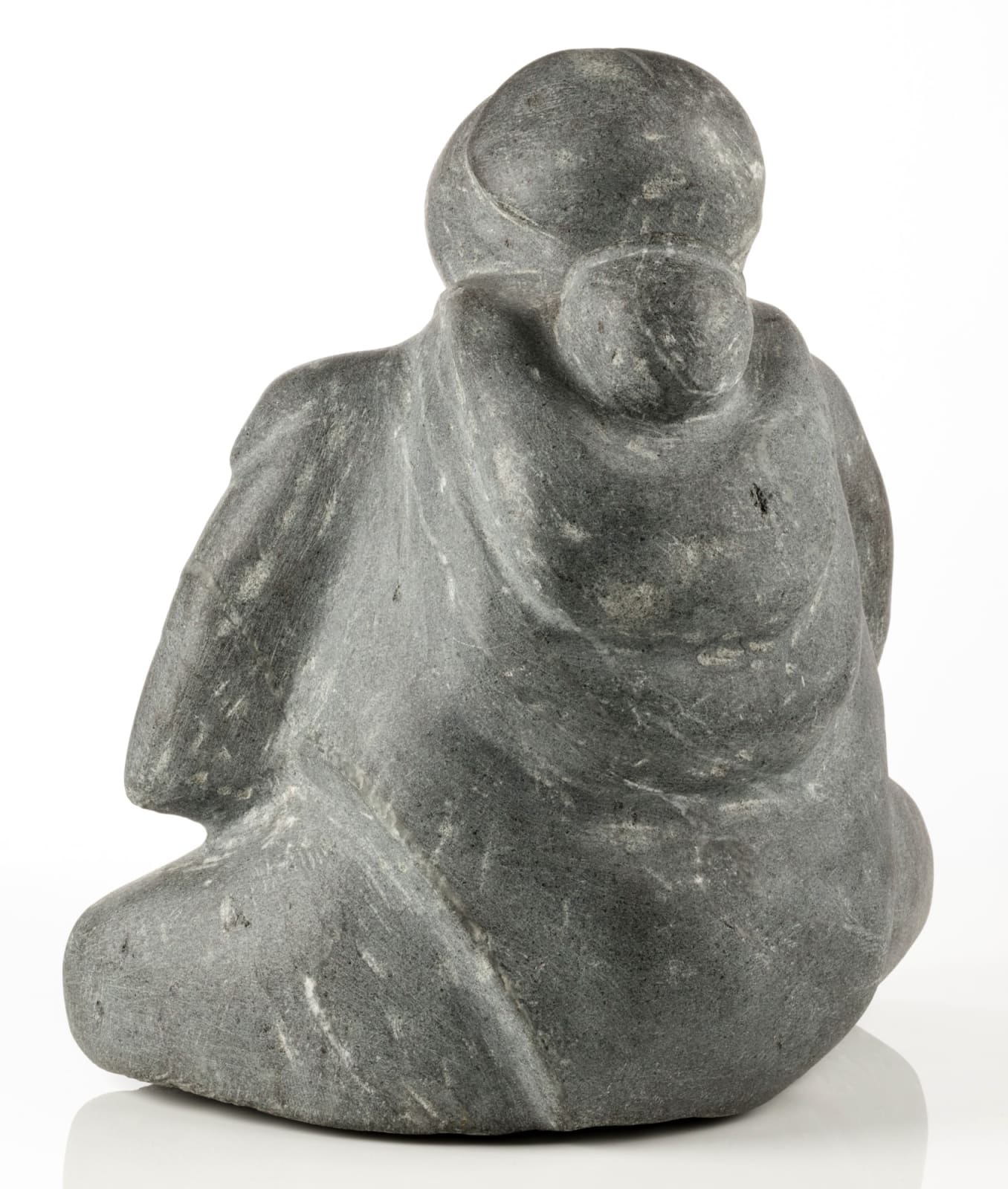 MARC ALIKASWA (1928-2008) ARVIAT (ESKIMO POINT), Mother and Child, c. 1969-70