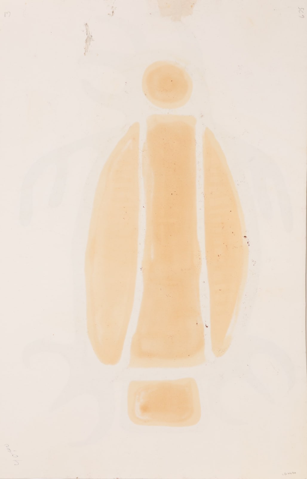 NORVAL MORRISSEAU, C.M. (1931-2007) ANISHINAABE (OJIBWE), Bird, c. 1964-9