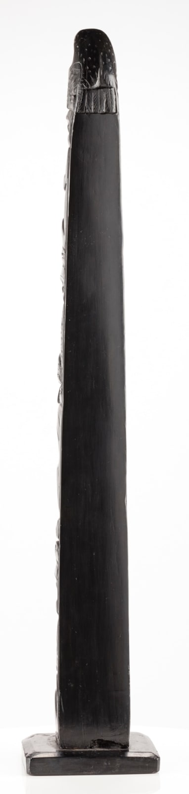 PAUL JONES (c. 1847-1927), SKIDEGATE, HAIDA GWAII, Model Totem Pole, c. 1900-1920