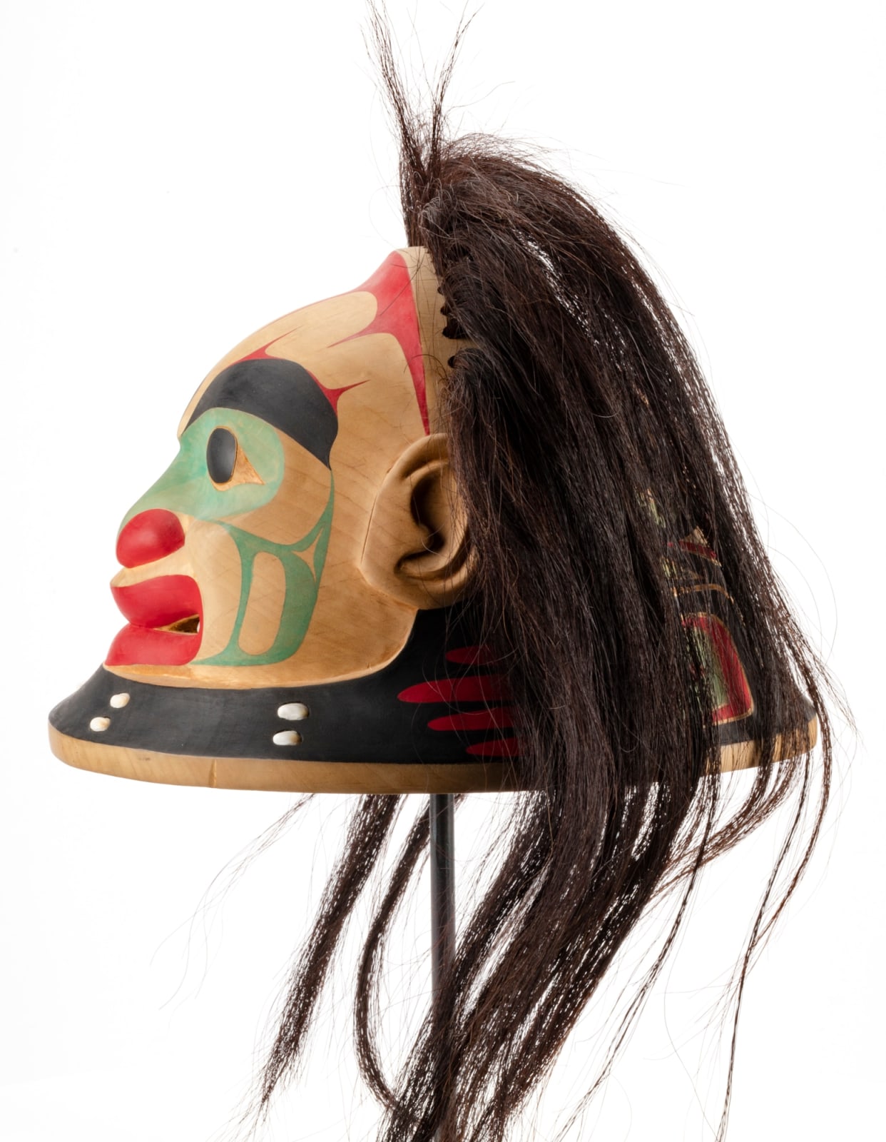 DOUG ZILKIE (1961-), NON-INDIGENOUS, War Helmet, 1991