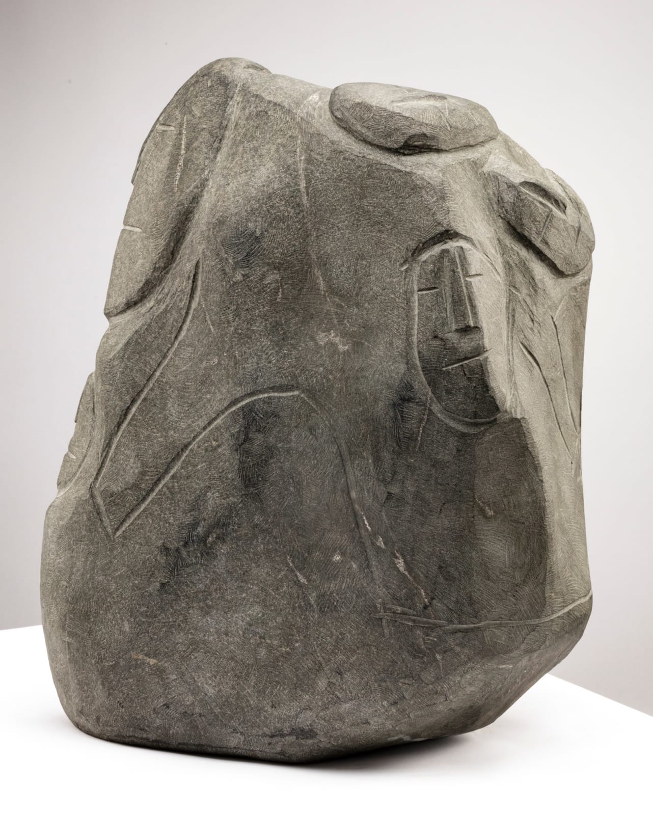 LUCY TASSEOR TUTSWEETOK (1934-2012) ARVIAT (ESKIMO POINT), Family Scene, 2001