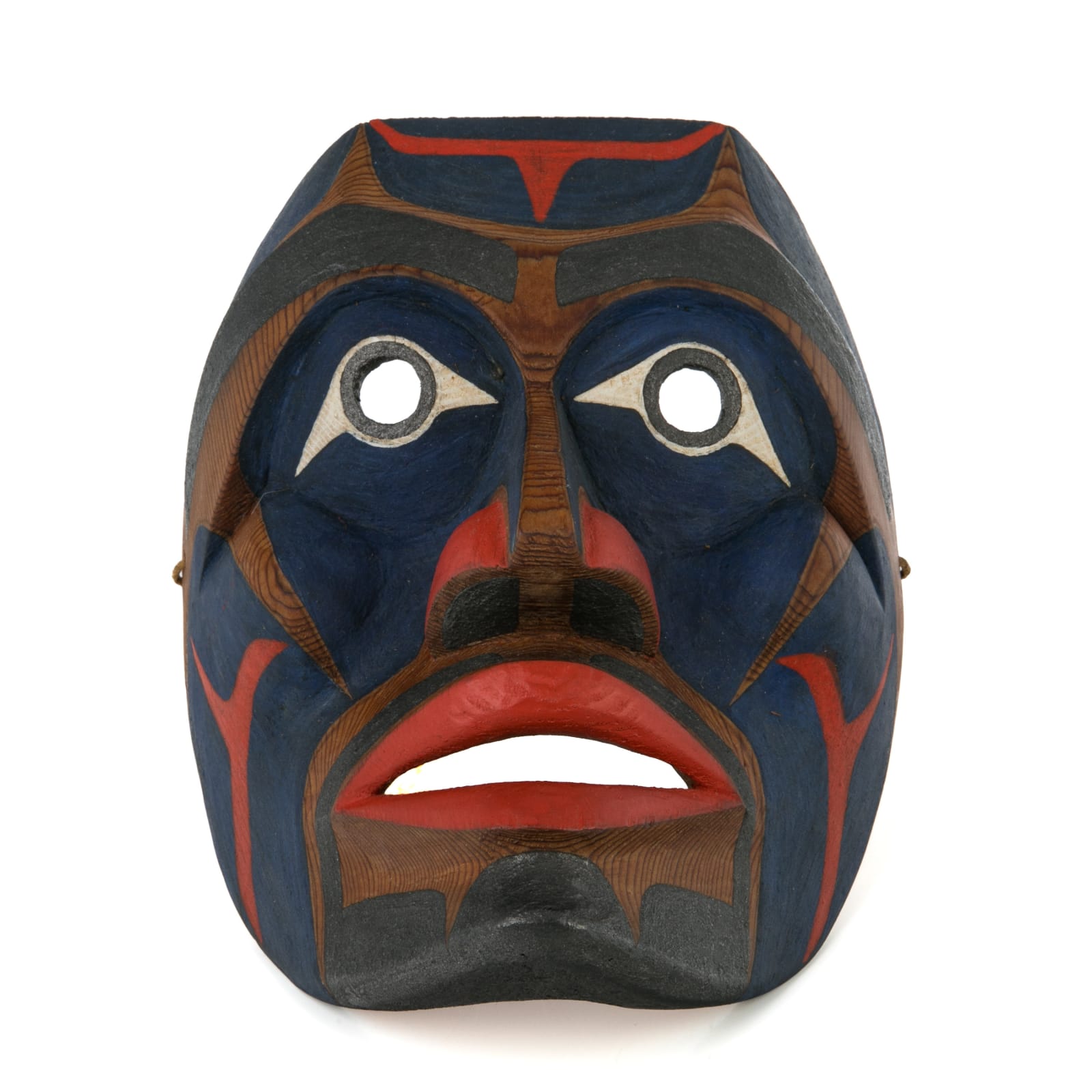 RUSSELL SMITH (1950-2011) KWAKWA̱KA̱ʼWAKW, Northern Bella Cool Style Face Mask, 1979