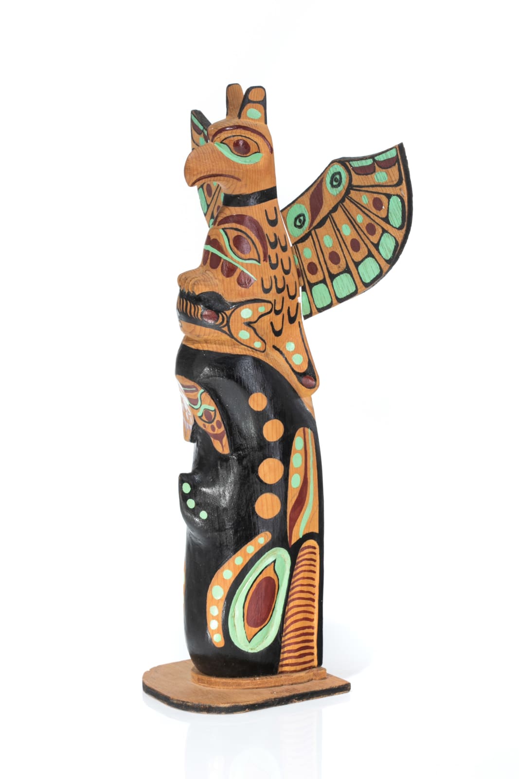 HENRY ROBERTSON (1934-2016) HAISLA, Model Totem Pole , c. 1960-70