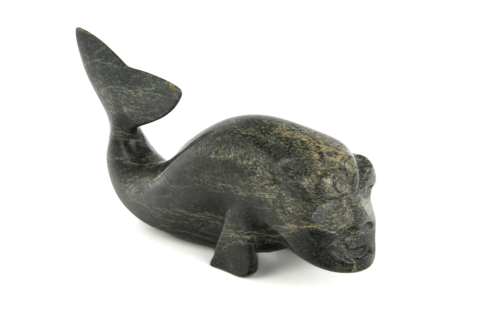 OVILOO TUNNILLIE, R.C.A. (1949-2014) KINNGAIT (CAPE DORSET), Whale Spirit, 1980s