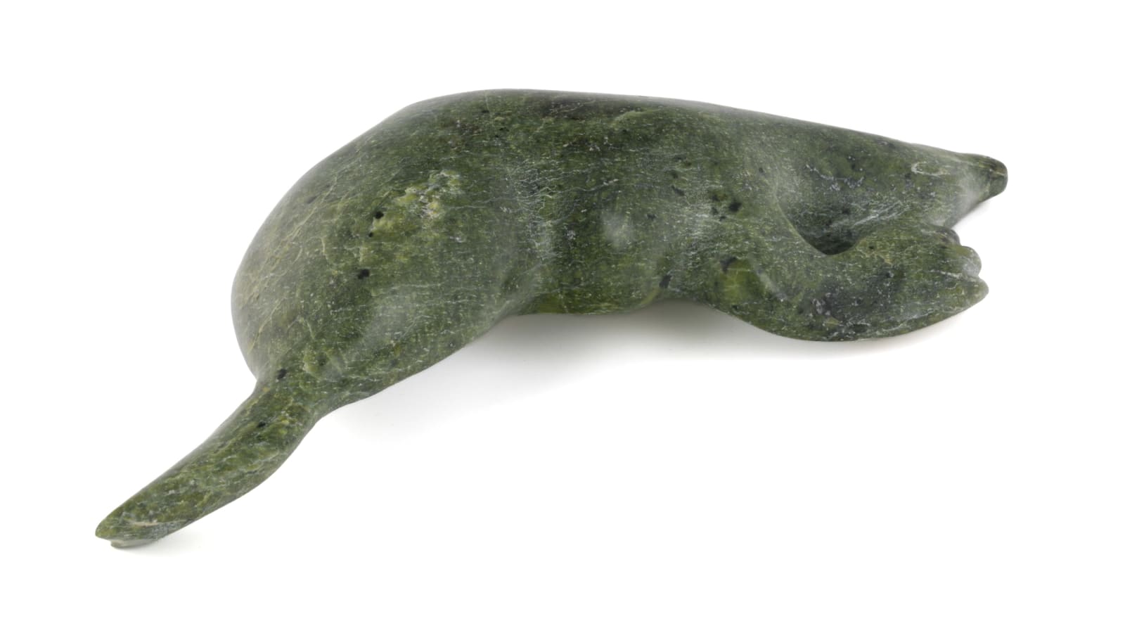 MIKKIGAK, Probably KINNGAIT (CAPE DORSET), Swimming Creature, 1970s