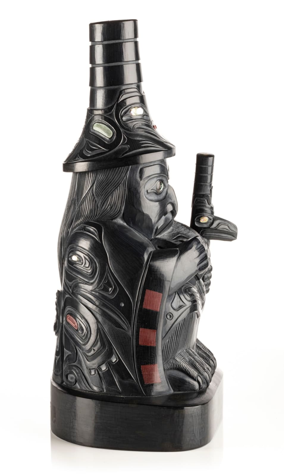 CHRISTIAN WHITE (1962-) OLD MASSET, HAIDA GWAII, Raven Chief, 2003