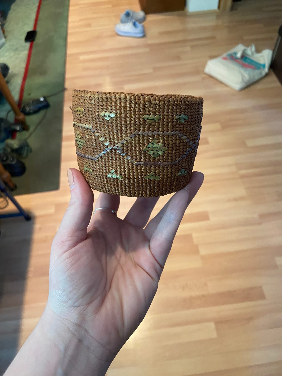 UNIDENTIFIED TSIMSHIAN ARTIST, Open Basket, c. 1940