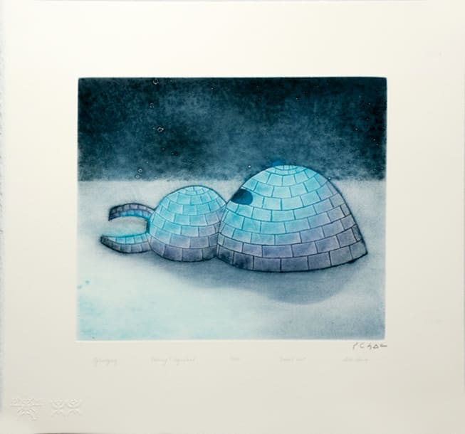 SITA SAILA (1947-) KINNGAIT (CAPE DORSET), Igluvigak (A Place You Live), 2019 #25