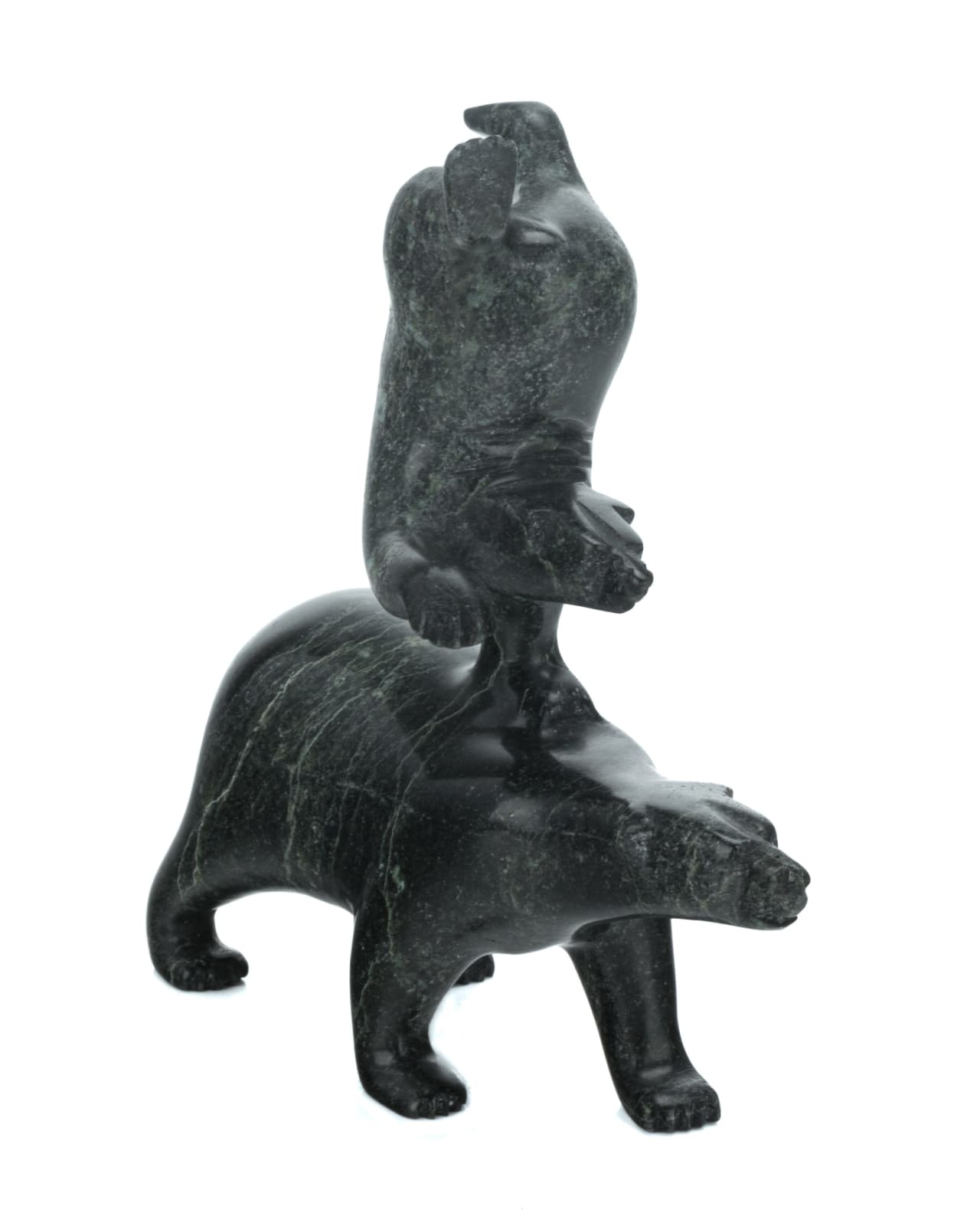 TIM PEE (1976-) KINNGAIT (CAPE DORSET), Playful Bears, 2024