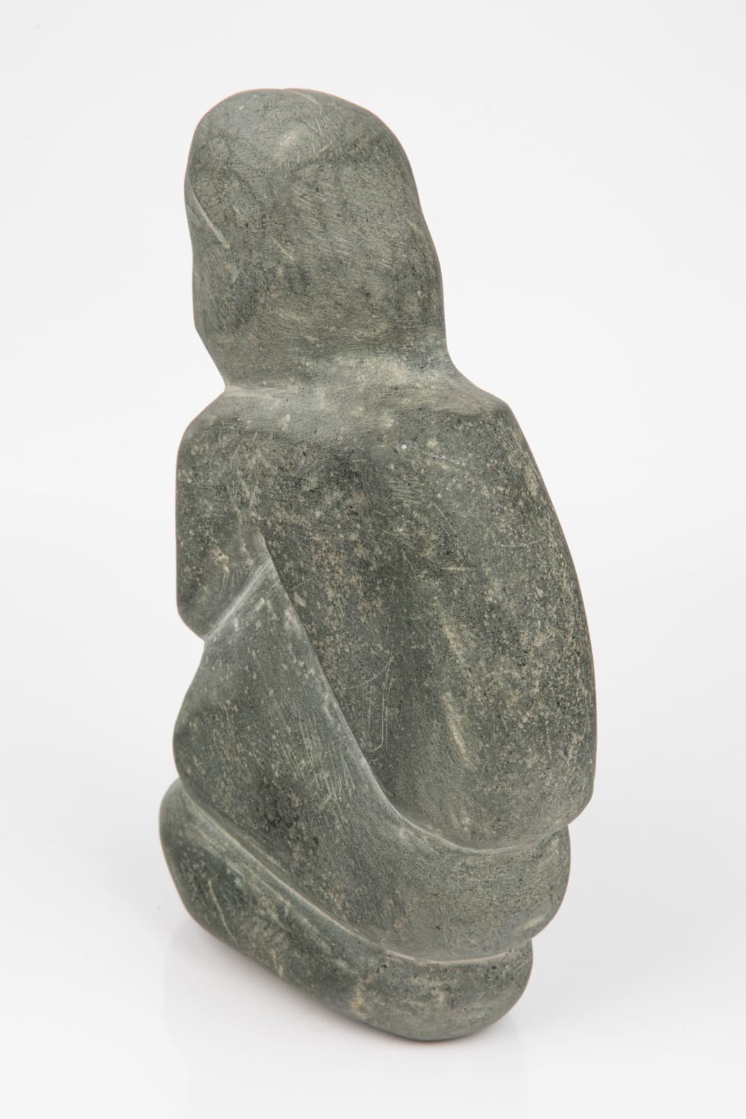 MARY KAHOOTSUAK MIKI (1920-1993) ARIVAT (ESKIMO POINT), Kneeling Woman, c. early 1970s