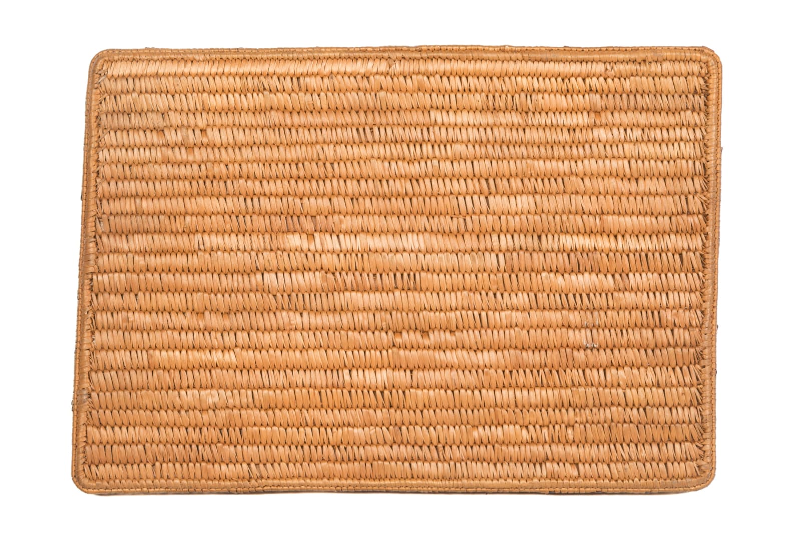 UNIDENTIFIED SALISH ARTISTS, Lidded Storage Basket and Tray, early 1900s