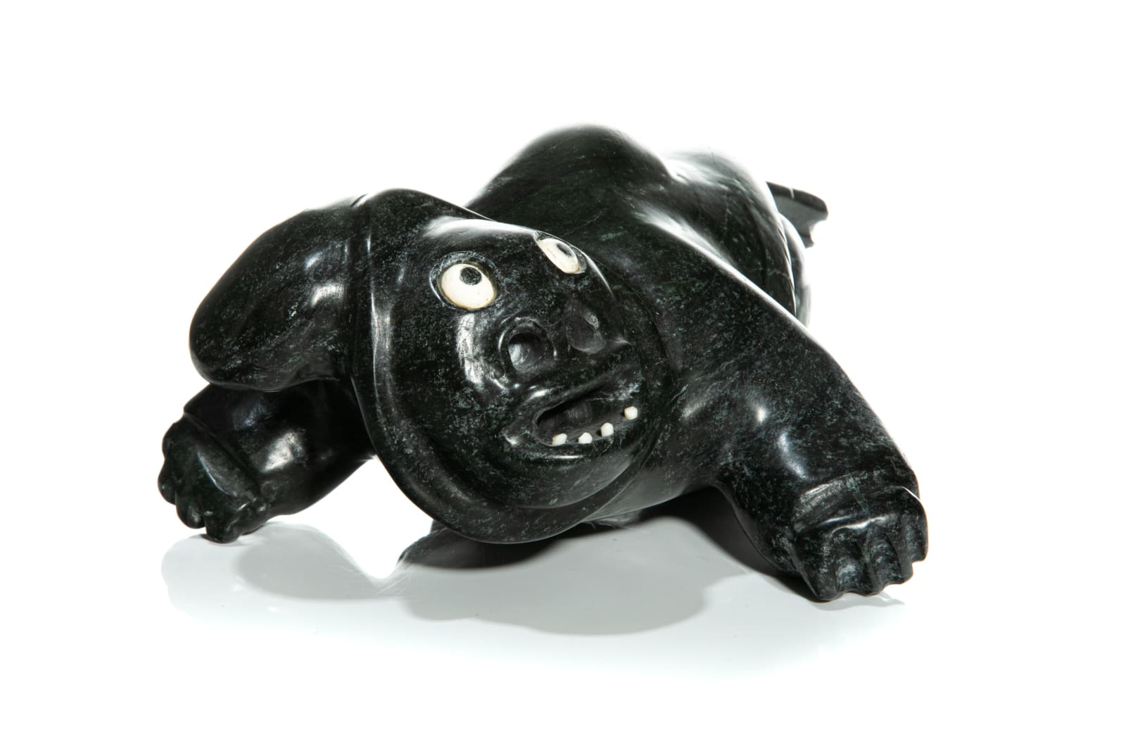 NELSON TAKKIRUQ (1930-) Uqsuqtuuq (Gjoa Haven), Crawling Spirit, c. 1984