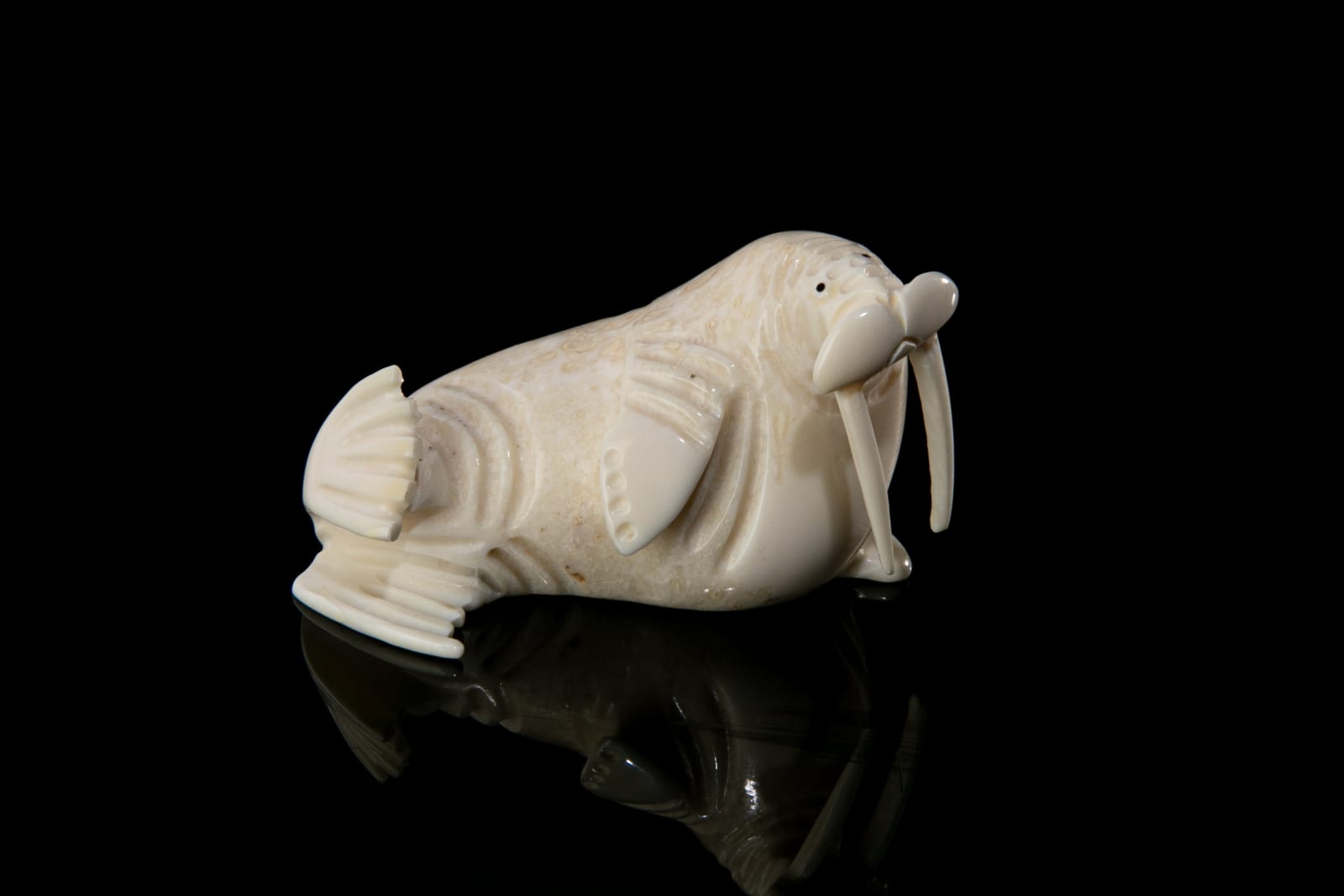 A.H.S., Probably YU'PIK, Lounging Walrus