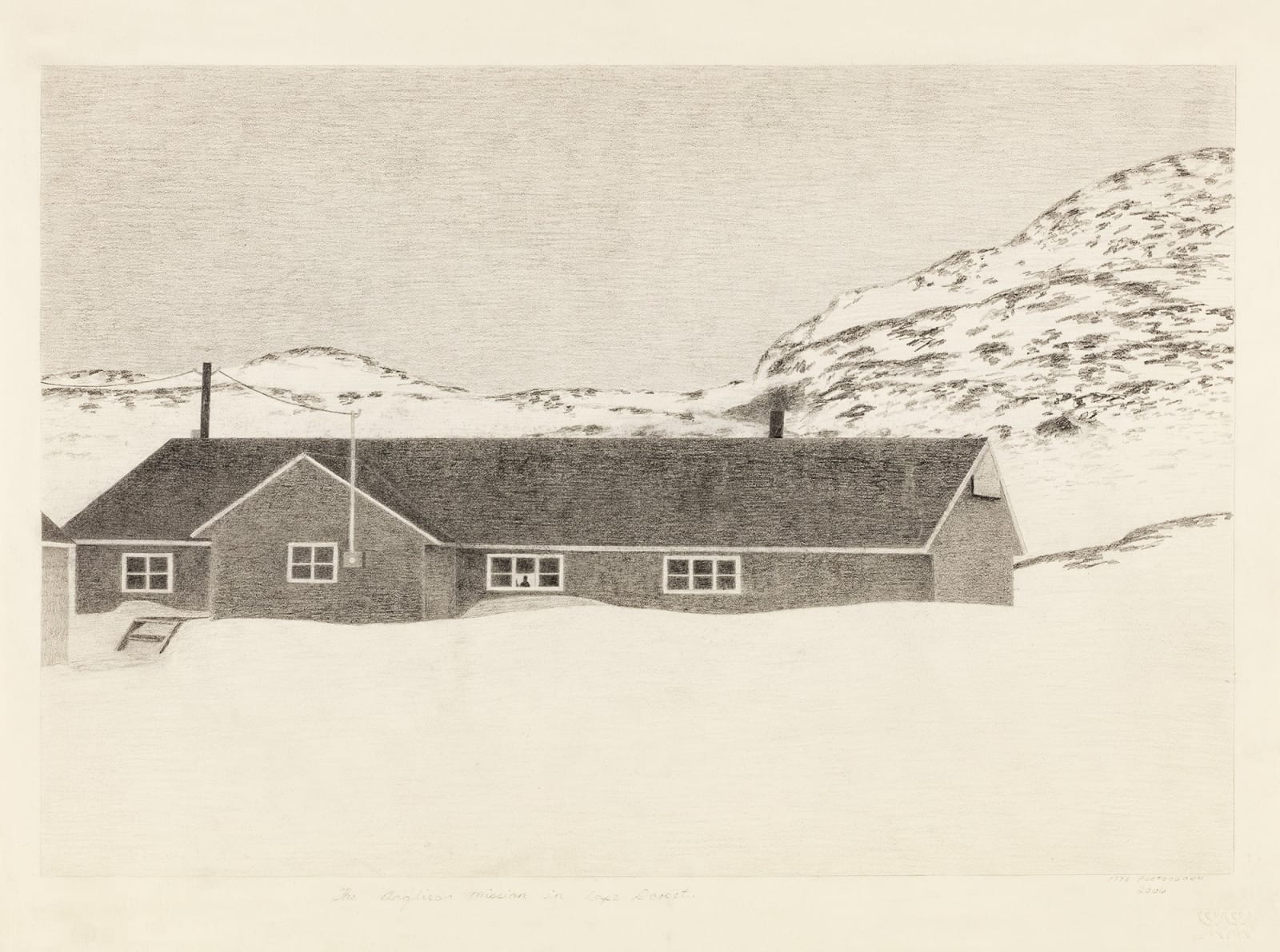 ITEE POOTOOGOOK (1951-2014) KINNGAIT (CAPE DORSET), The Anglican Mission in Cape Dorset, 2006