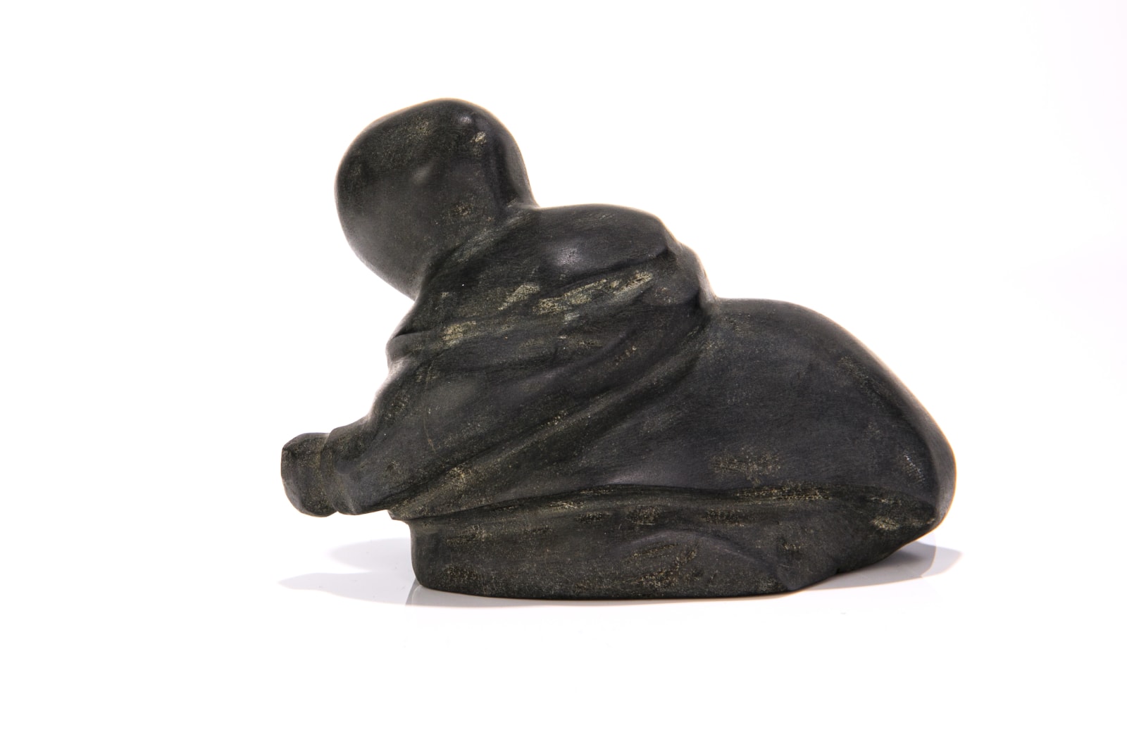 TUNA IQULIQ (1934-2015) QAMANI'TUAQ (BAKER LAKE), Seated Figure, 1990s