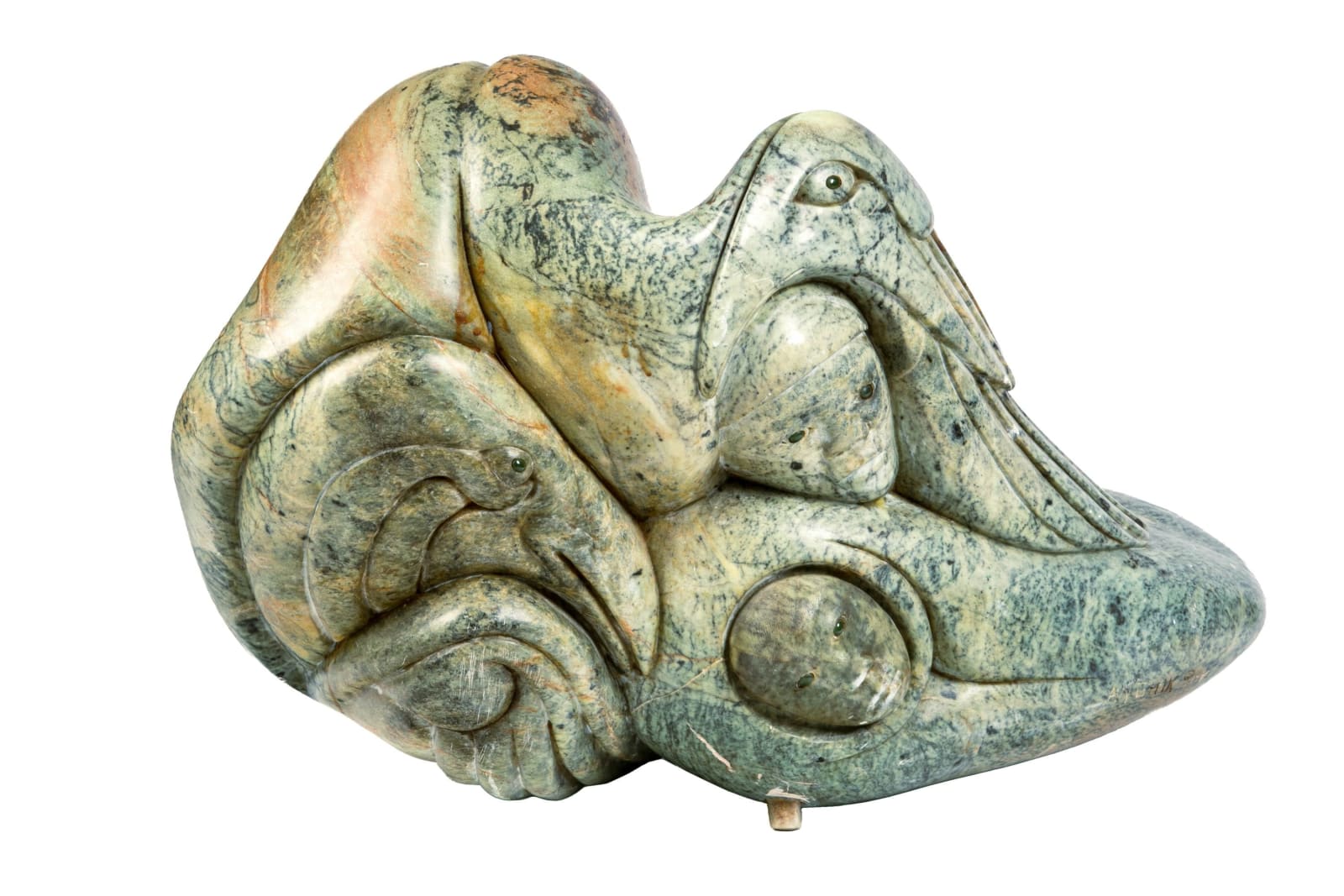 ABRAHAM ANGHIK RUBEN, O.C. (1951-) PAULATUK / SALT SPRING ISLAND, B.C, Recumbent Sedna, 1998