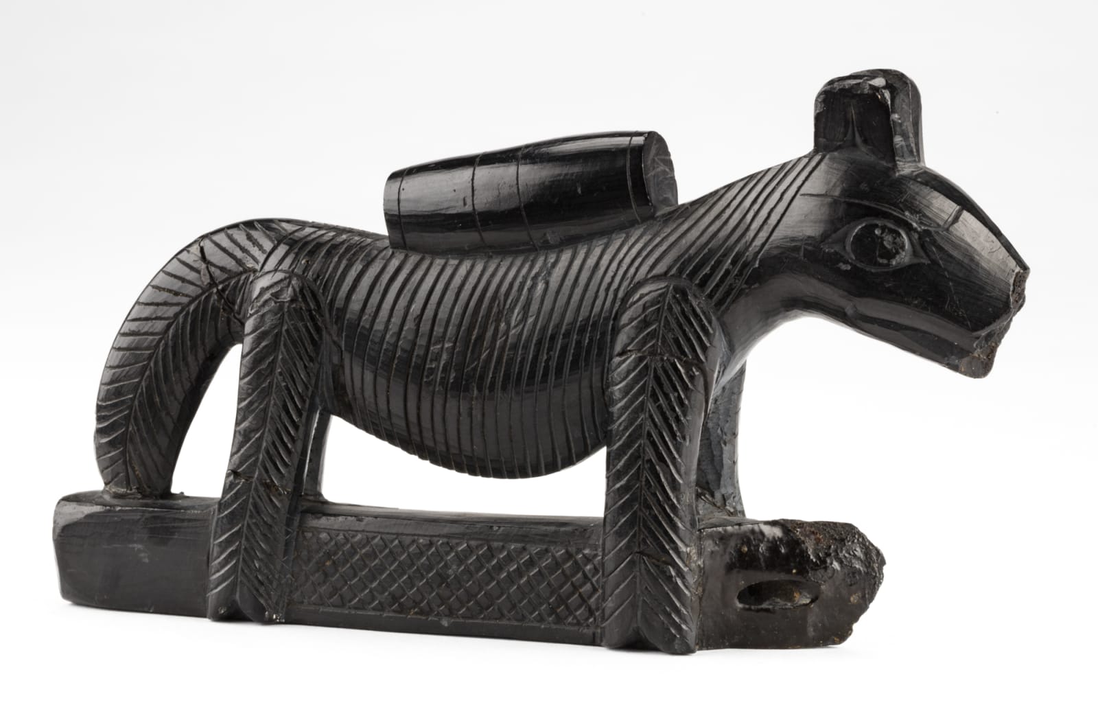 UNIDENTIFIED HAIDA ARTIST, Ship Panel Pipe Fragment, c. 1850s-1860s