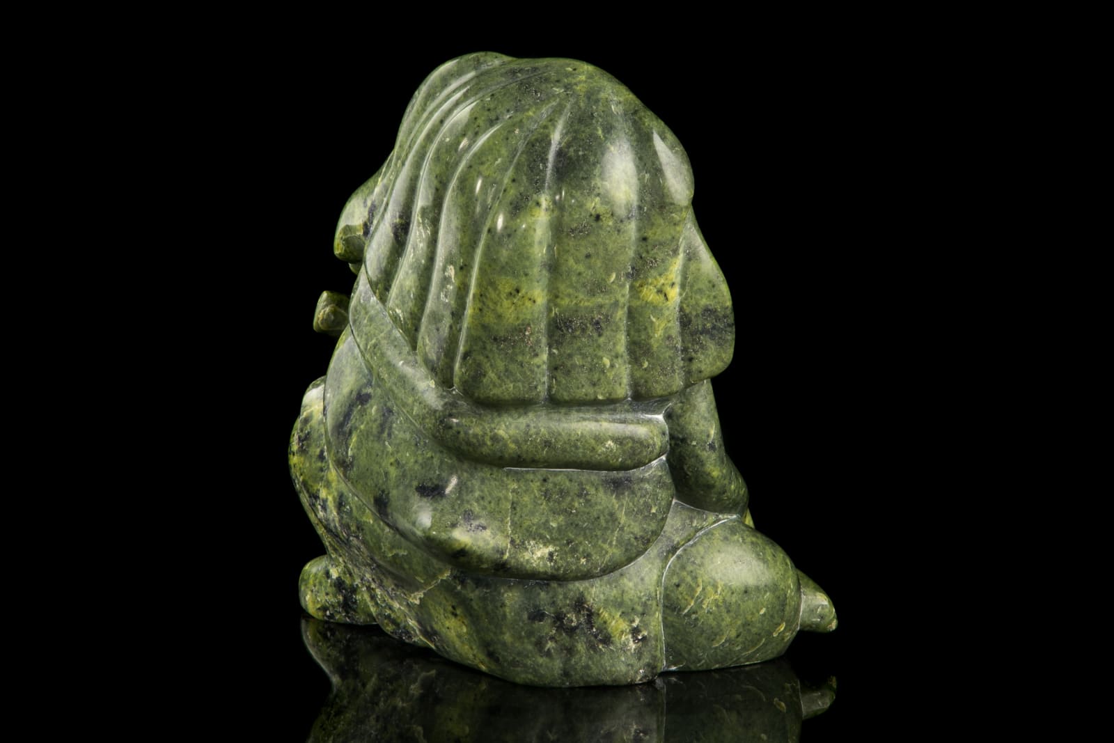 QAQAQ (KAKA) ASHOONA (1928-1996) KINNGAIT (CAPE DORSET), Drum Dancer, c. 1990