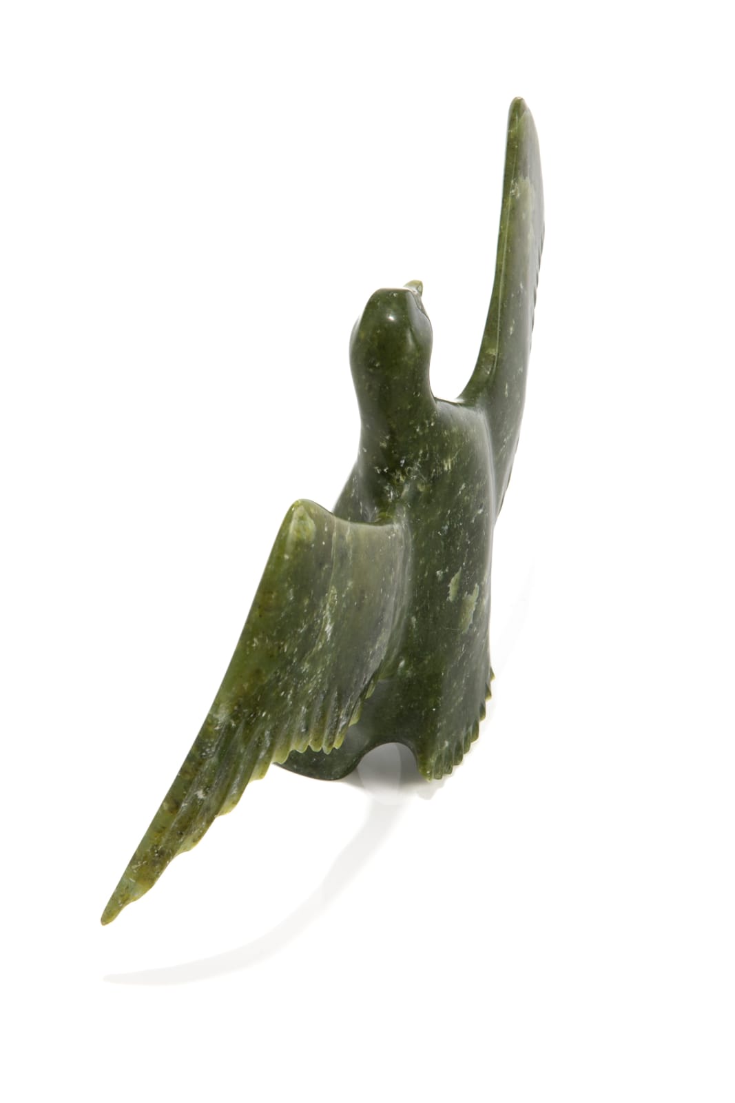 KAVAVOW KING (1939-) IQALUIT (FROBISHER BAY), Bird with Outstretched Wings, c. 1970s