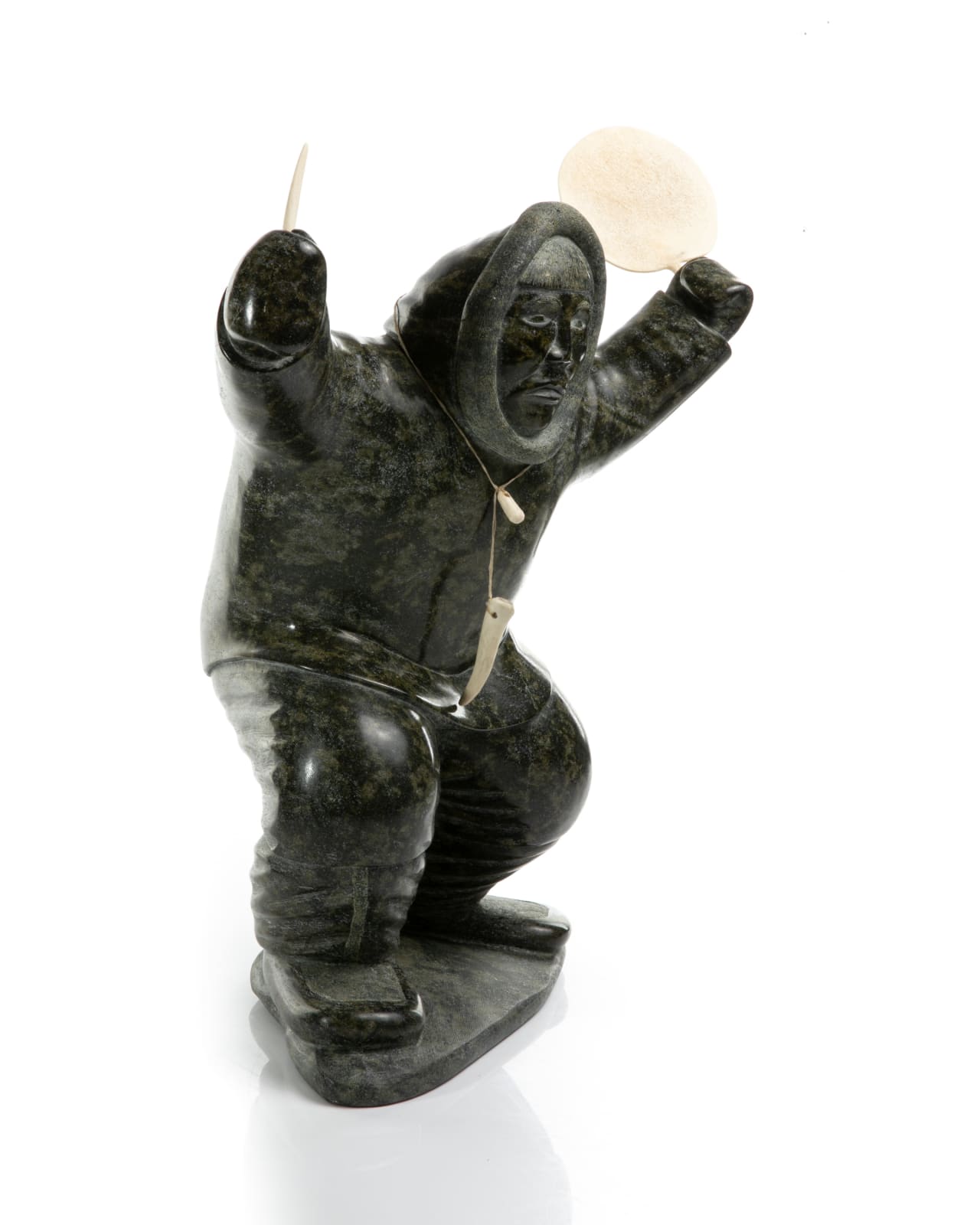 KULULA ITULU (1952-), IQALUIT (FROBISHER BAY), Drum Dancer