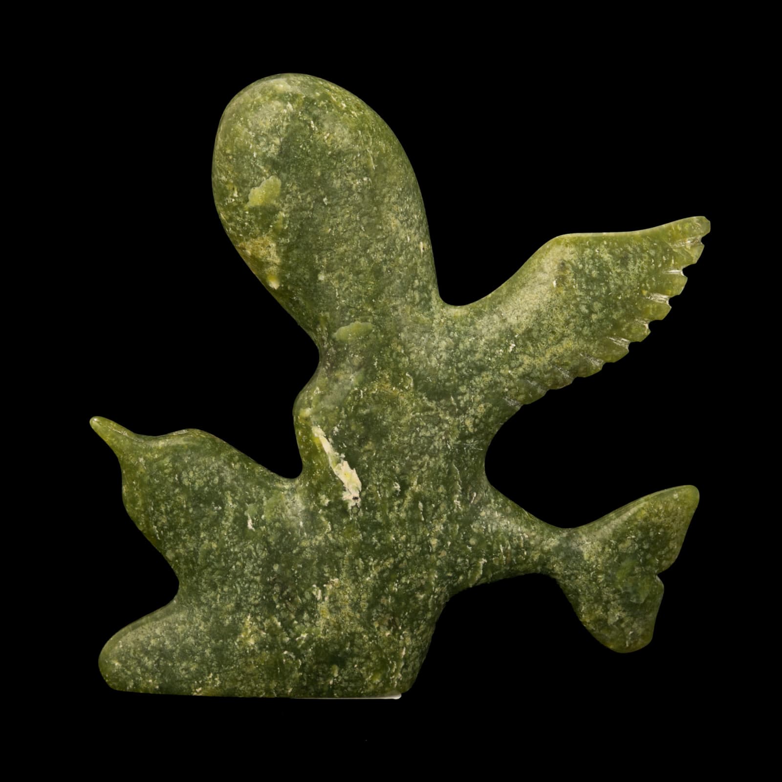 TOONOO SHARKY (1970-) KINNGAIT (CAPE DORSET), Man, Bird, and Whale Spirit, 1989