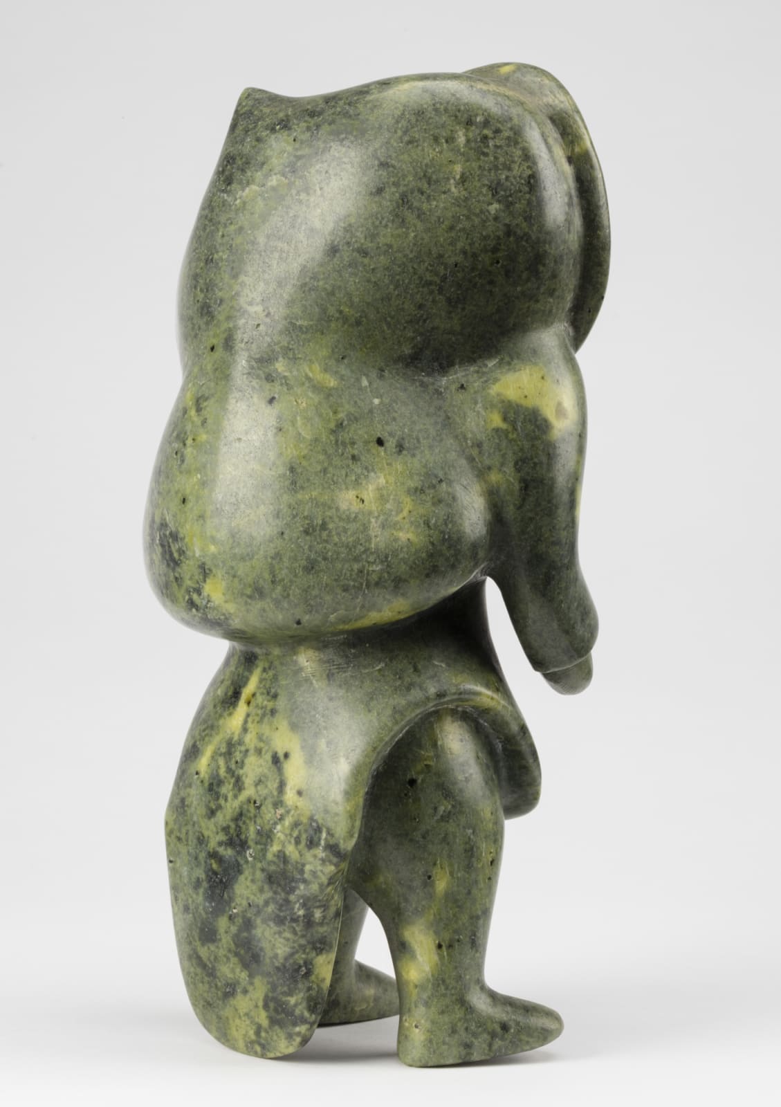 KUPPAPIK RAGEE (1931-1995) KINNGAIT (CAPE DORSET), A Standing Mother with Child, early 1960s
