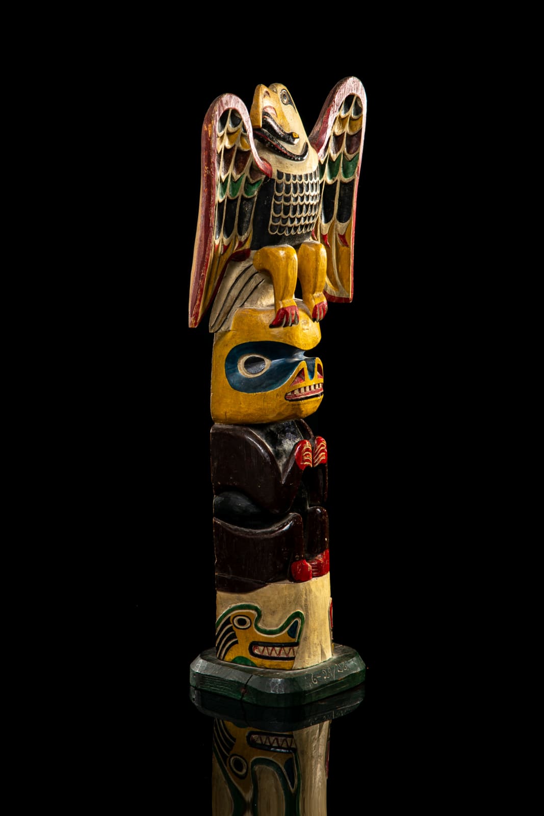 UNIDENTIFIED ARTIST, NUU-CHAH-NULTH, Model Totem, 1920s