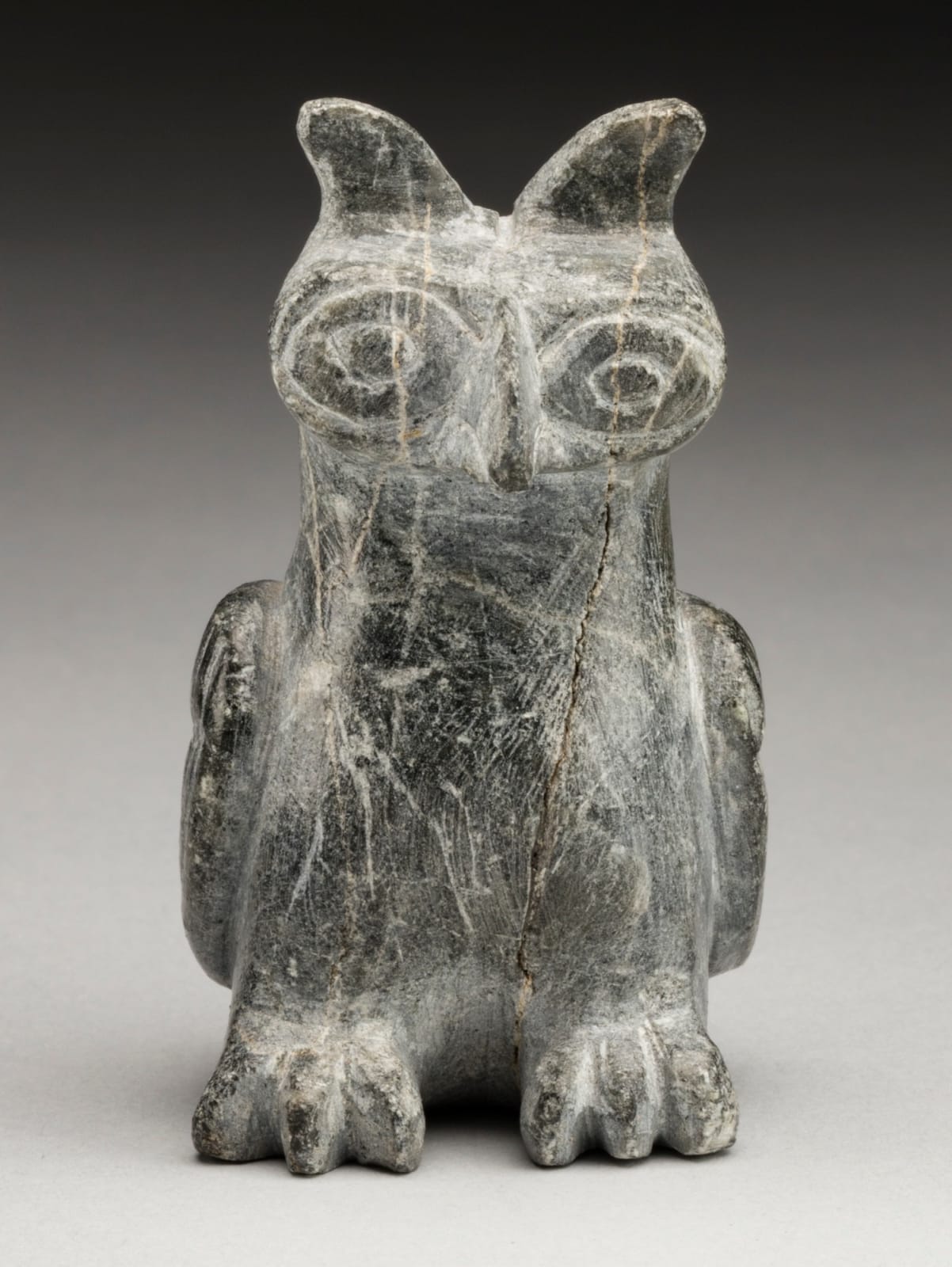 JOE TALIRUNILI (1893-1976) PUVIRNITUQ (POVUNGNITUK), Horned Owl, early 1970s