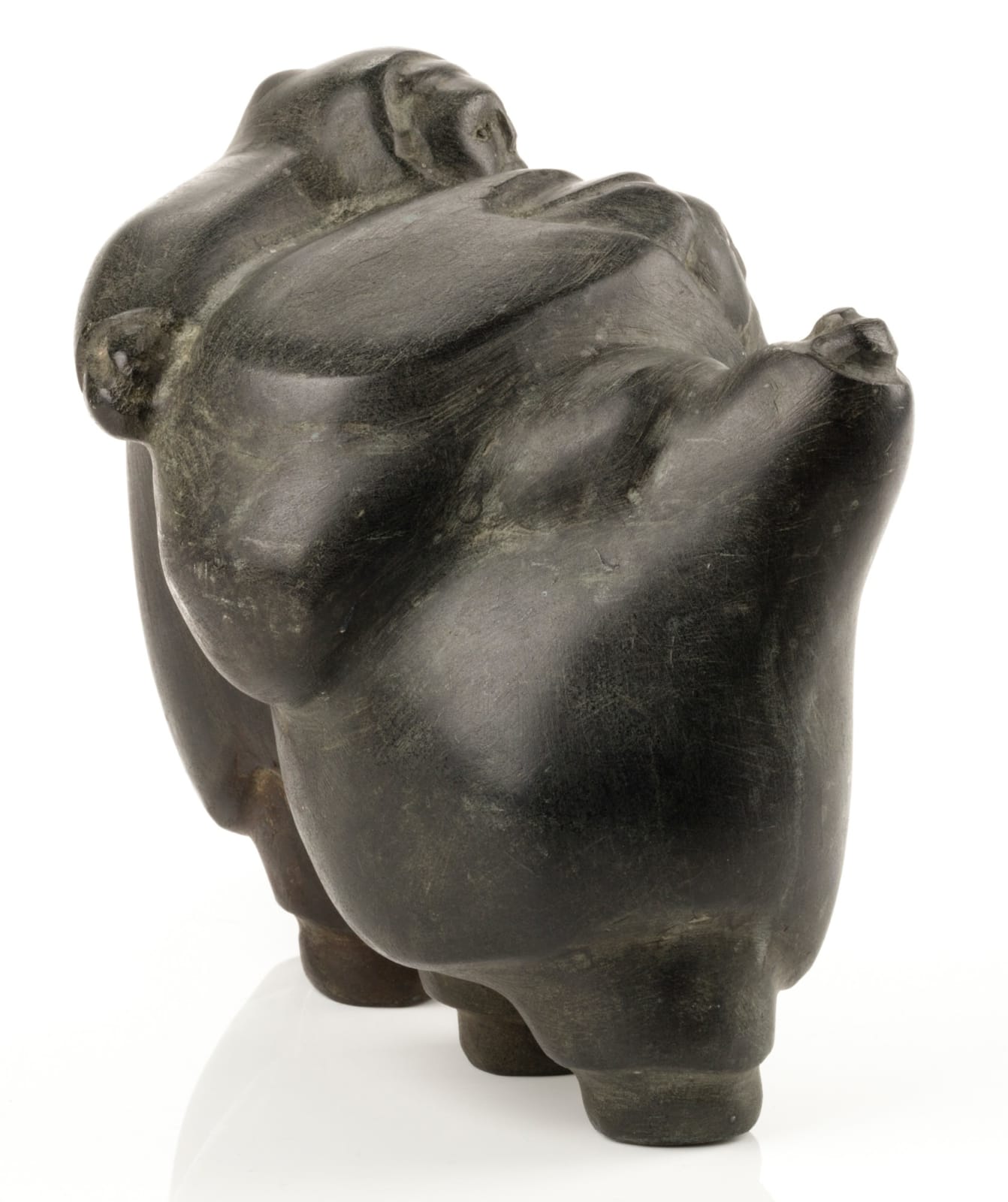 PETER SEVOGA (1940-2007) QAMANI’TUAQ (BAKER LAKE), Three Figures (Mother, Father, and Child), mid 1970s