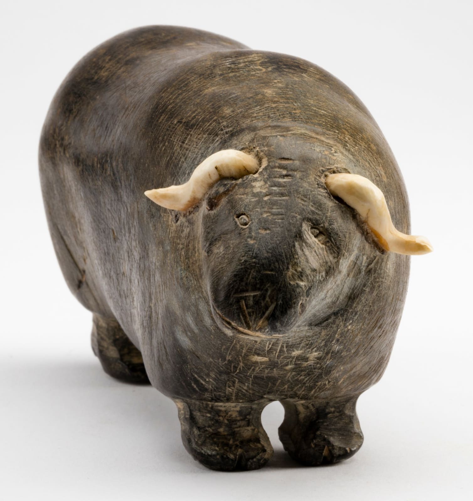 ENNUTSIAK (1893-1967) IQALUIT (FROBISHER BAY), Muskox, c. 1960-62