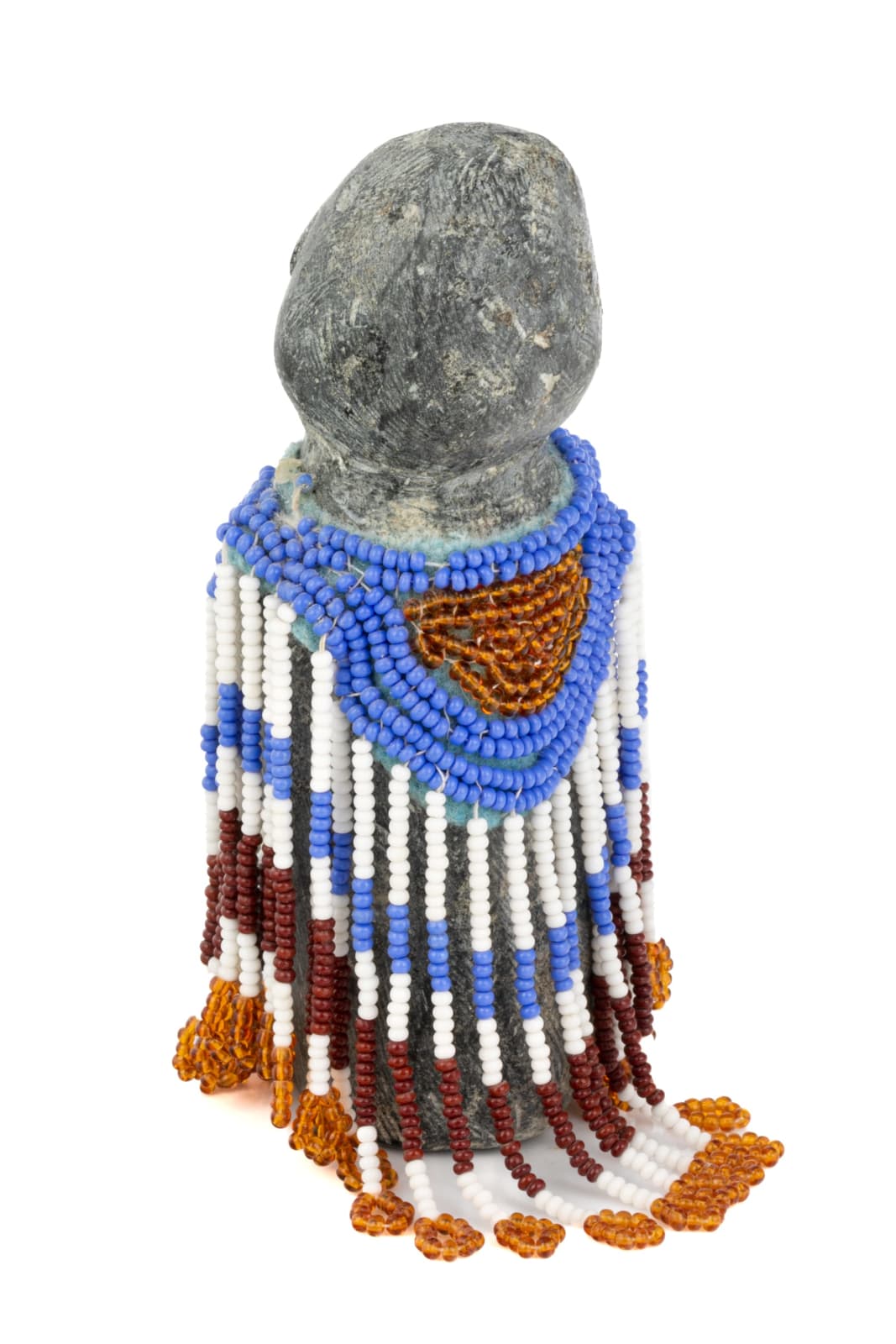 EVA TALOOKI ALIKTILUK (1927-1994) ARVIAT (ESKIMO POINT), Woman in a Beaded Amautiq