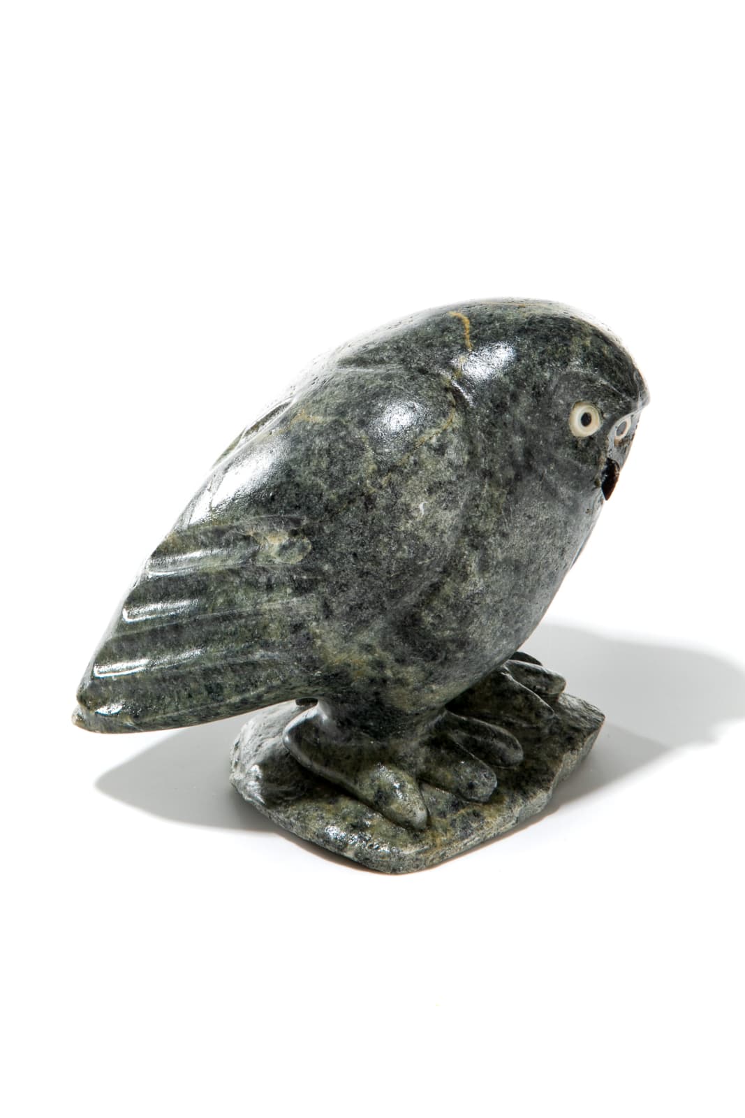 MANASIE AKPALIAPIK (1955-), IKPIARJUK (ARCTIC BAY) / TORONTO / OTTAWA, Curious Owl, early 2000s