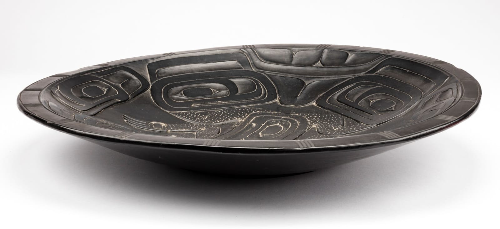 UNIDENTIFIED HAIDA ARTIST, Argillite Platter, c. 1890
