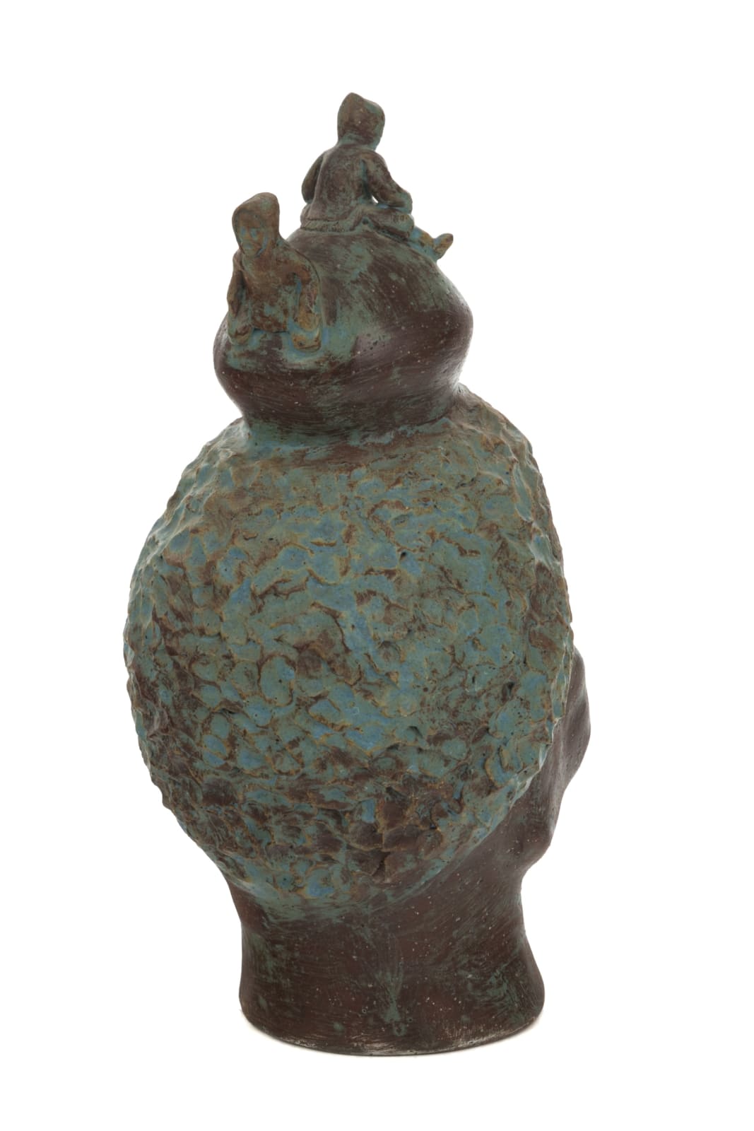 CHARLIE PANIGONIAK (1946-2019) KANGIQLINIQ (RANKIN INLET), Man's Head with Inuuk, c. 1970