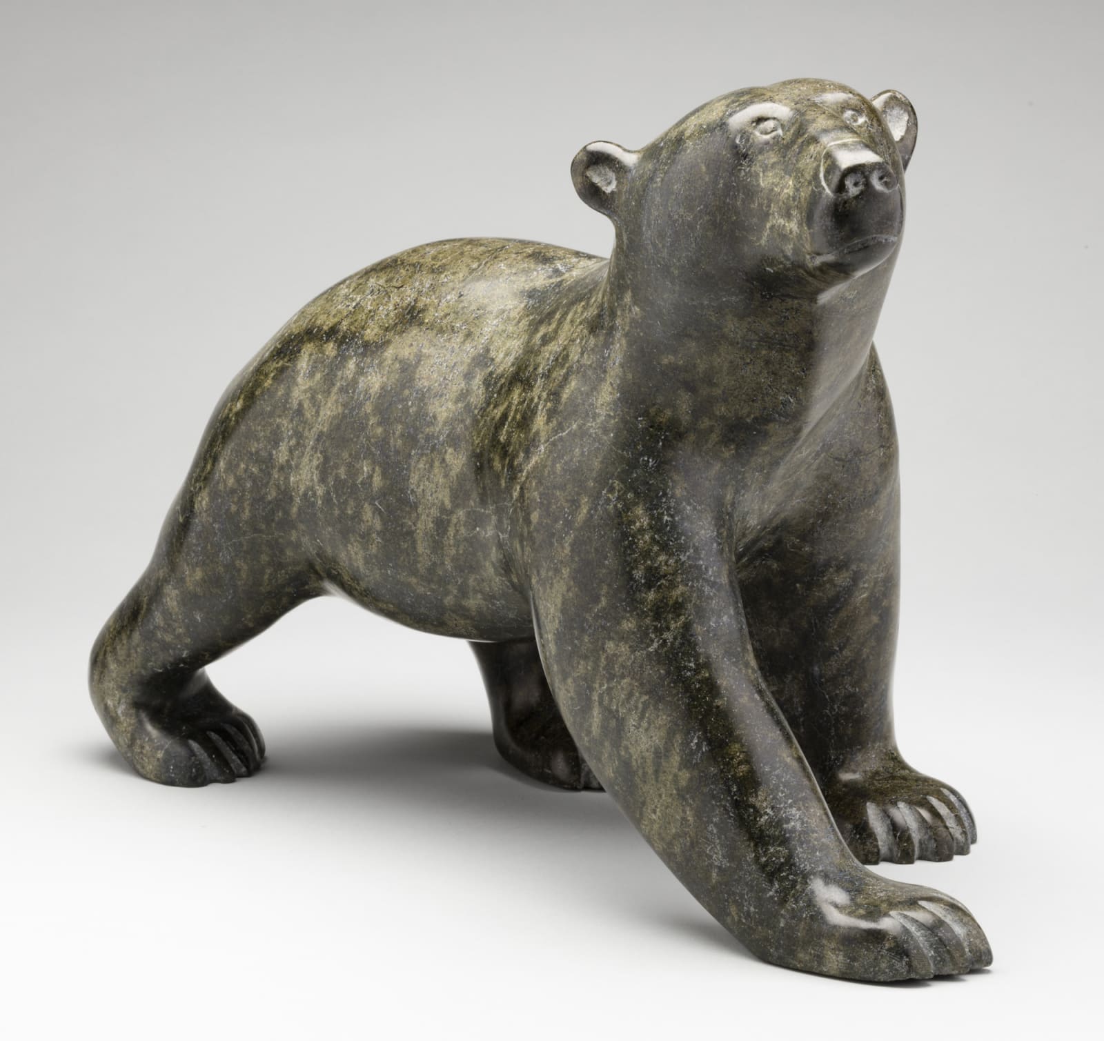 HENRY EVALUARDJUK (1923-2007) IQALUIT (FROBISHER BAY), Young Polar Bear, mid-late 1980s