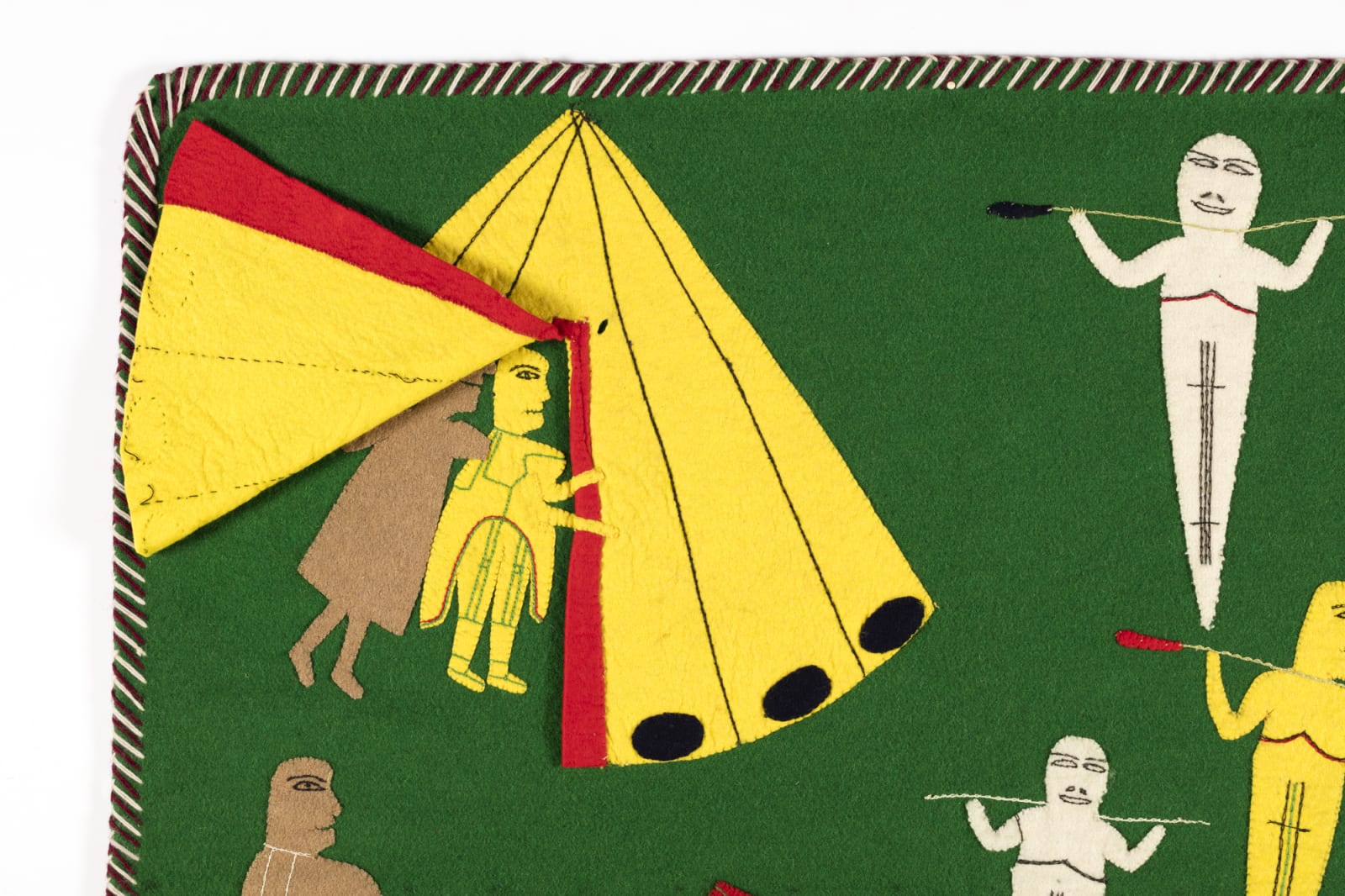 JESSIE OONARK, O.C., R.C.A (1906-1985) QAMANI'TUAQ (BAKER LAKE), Untitled (Wall Hanging), c. 1965-66