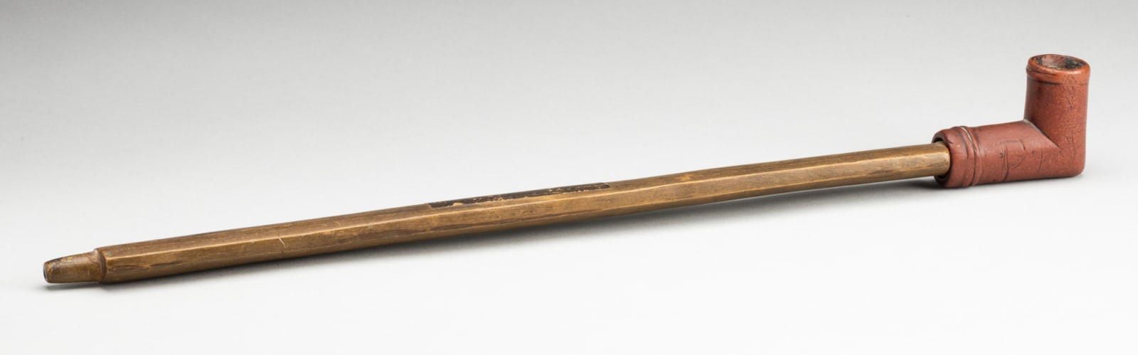UNIDENTIFIED MAKER, possibly SIOUX, SOUTH DAKOTA, Pipe and Stem, 19th century