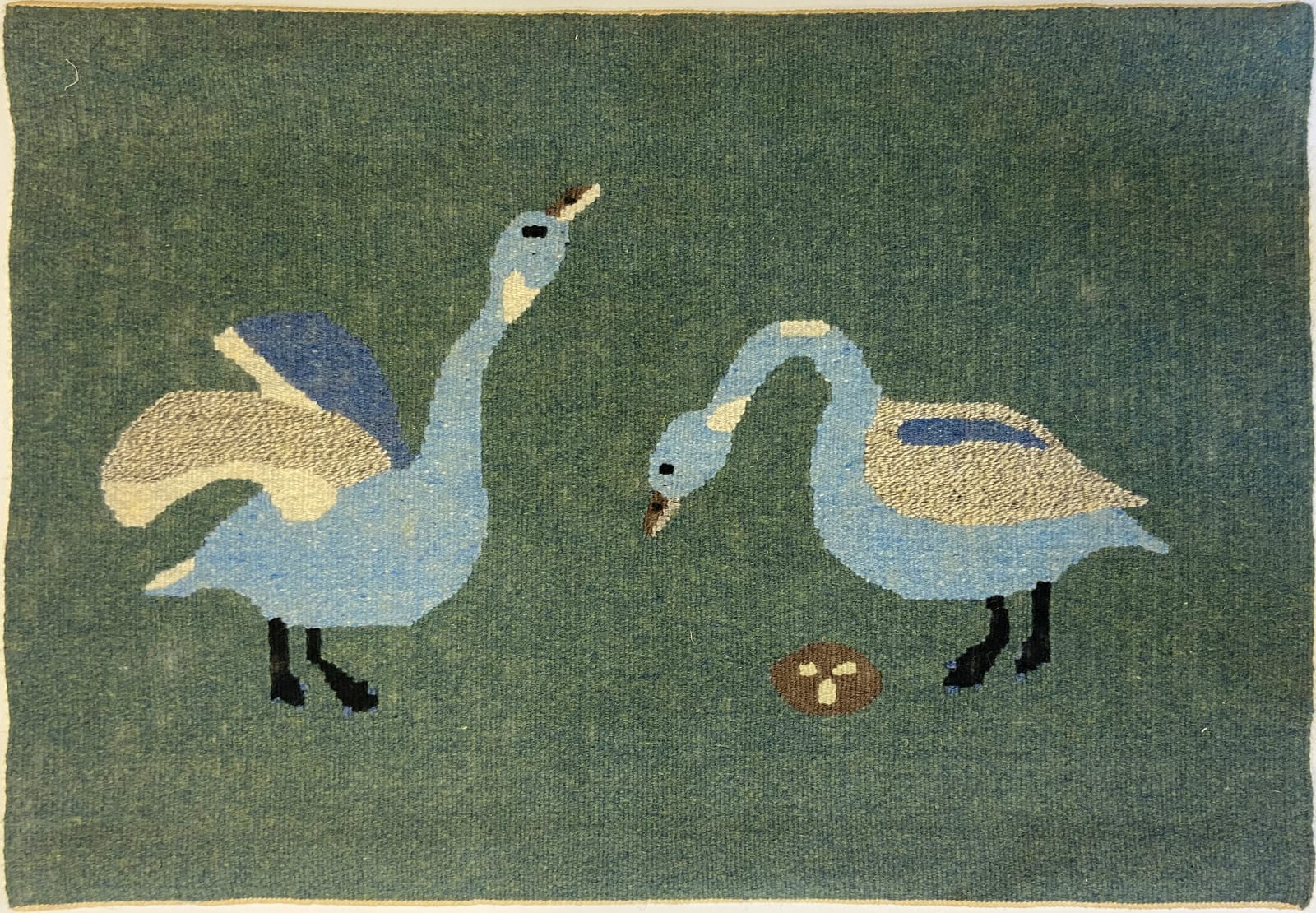 MALAYA TEEMOTEE (1954-) IQALUIT (FROBISHER BAY) / PANNIQTUUQ (PANGNIRTUNG), Nesting Geese (#208), before 1982*